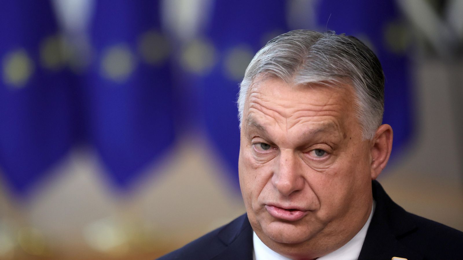 El primer ministre d'Hongria, Viktor Orbán, a Brussel·les El primer ministre d'Hongria, Viktor Orbán, a Brussel·les