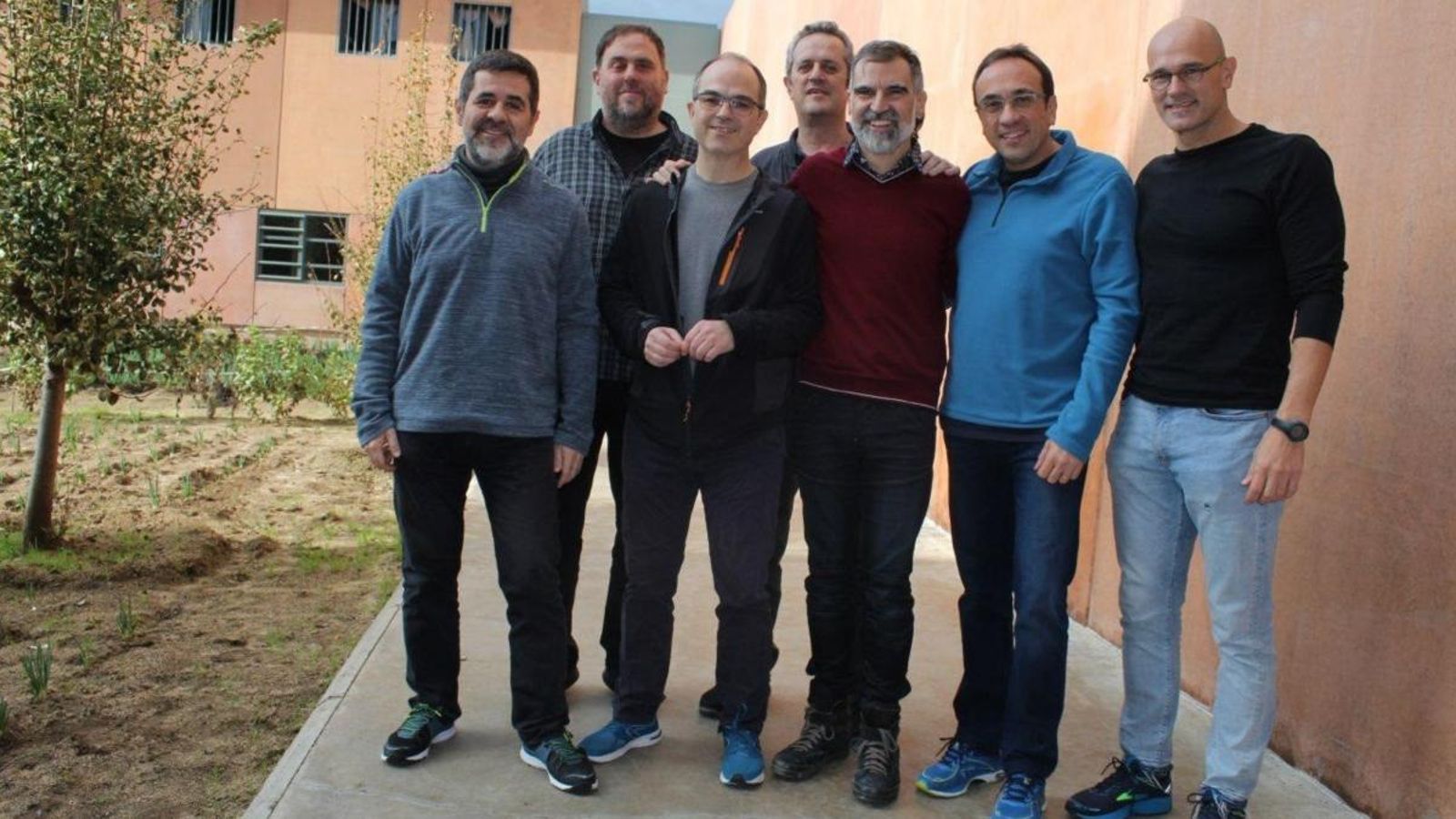 Dirigents catalans empresonats a Lledoners Dirigents catalans empresonats a Lledoners