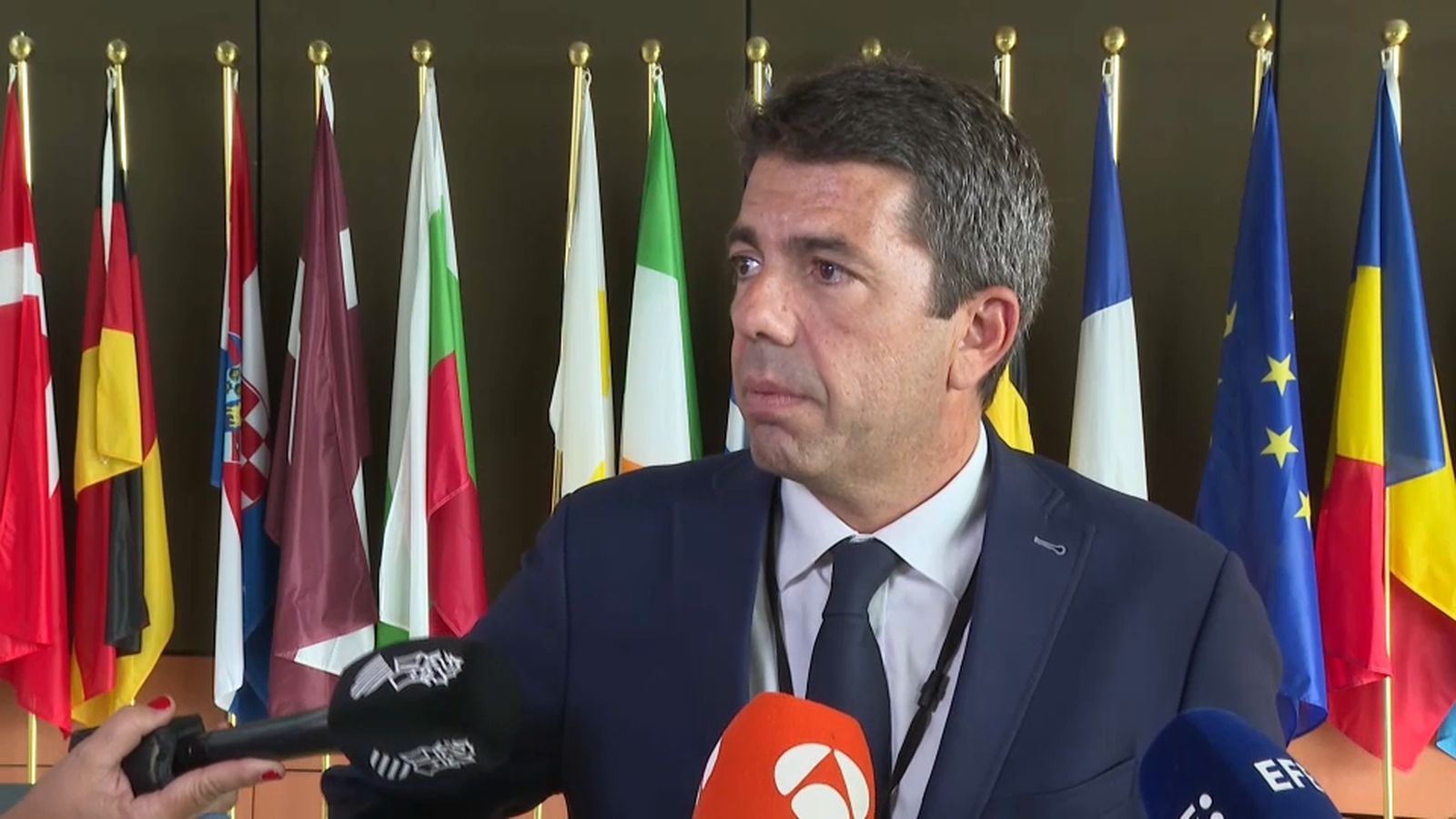 Carlos Mazón, este dijous a Brussel·les