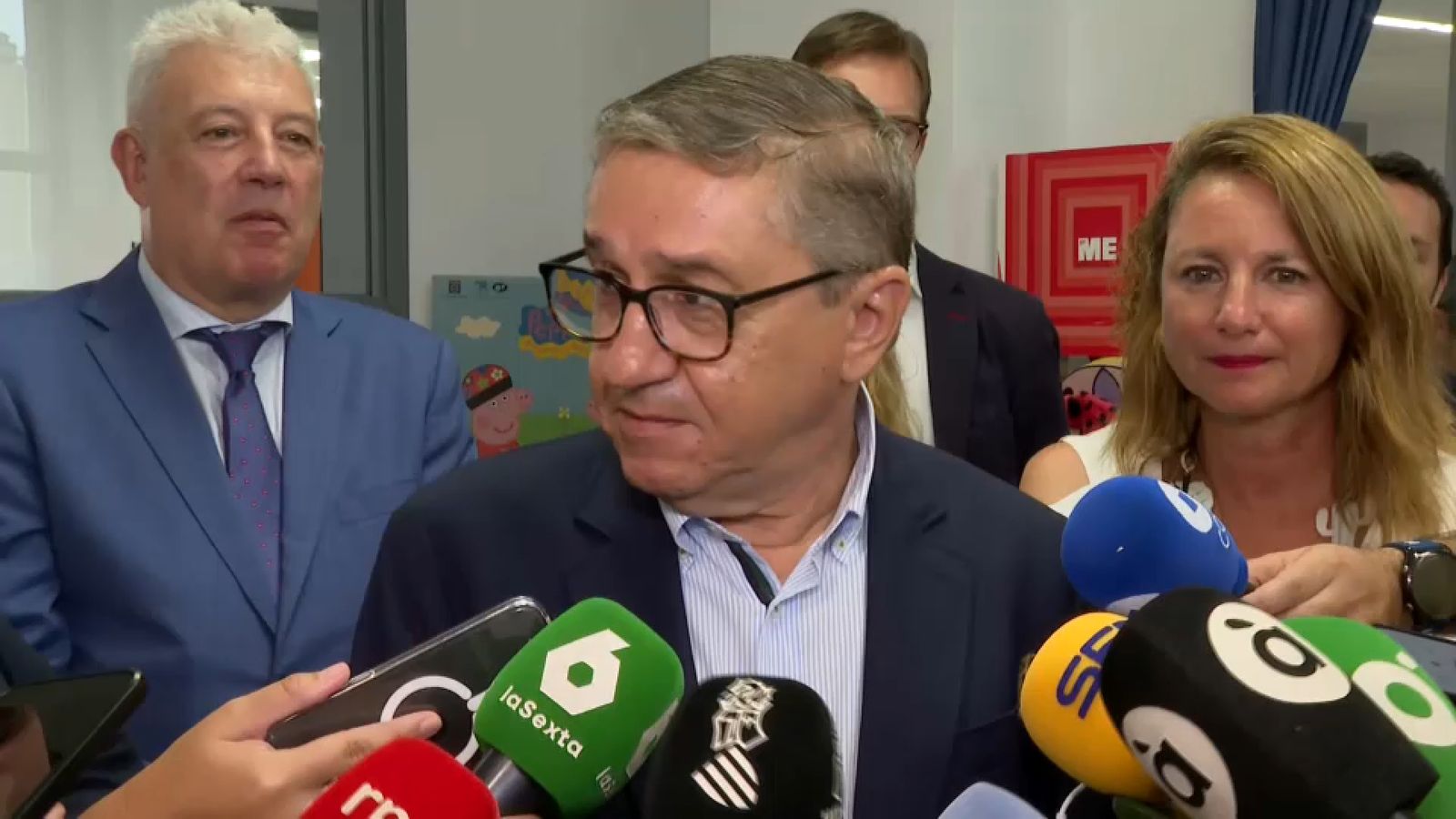 El conseller d'Educació, este dilluns en la inauguració del curs escolar a Castelló de la Plana