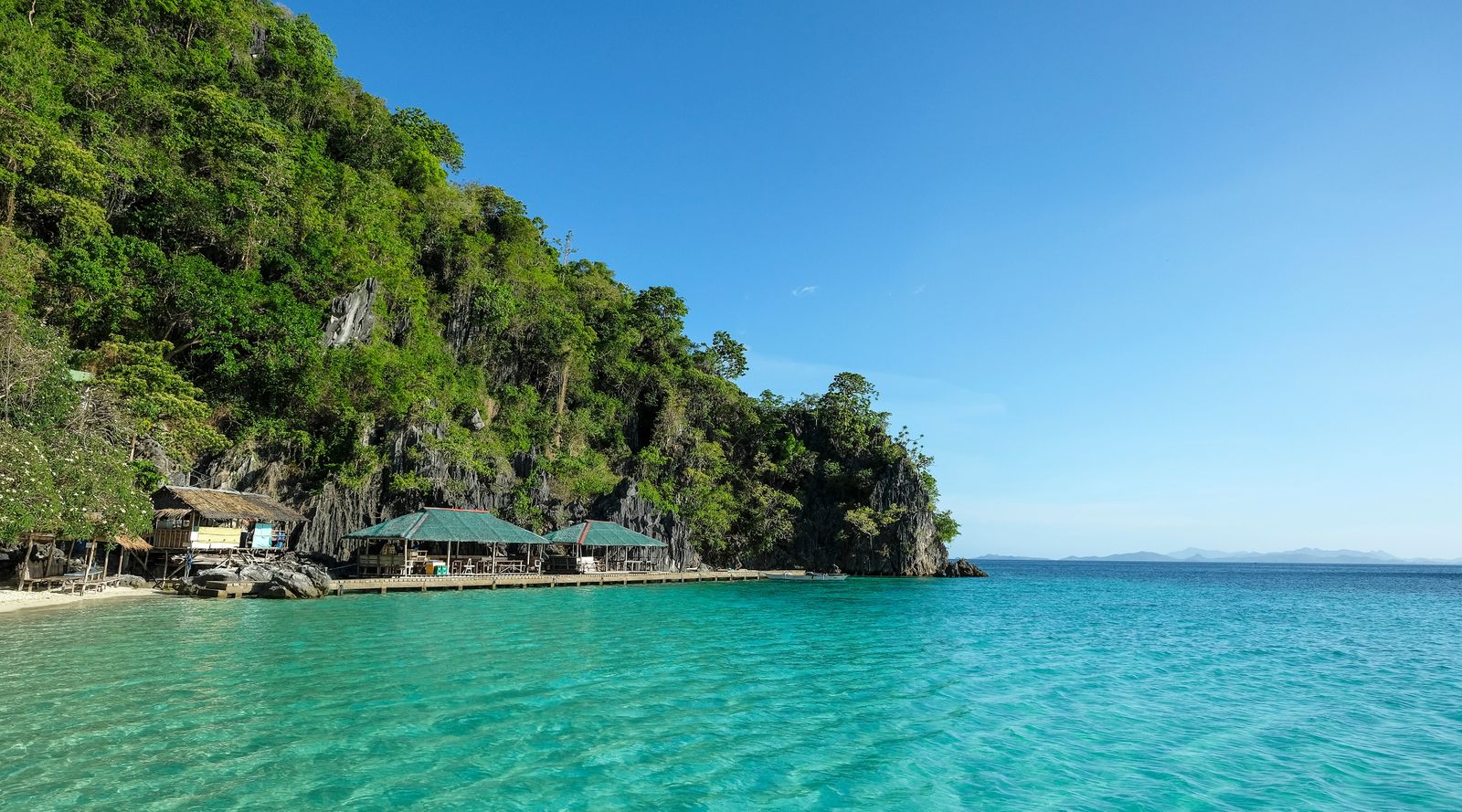 Coron, situat al nord de Palawan