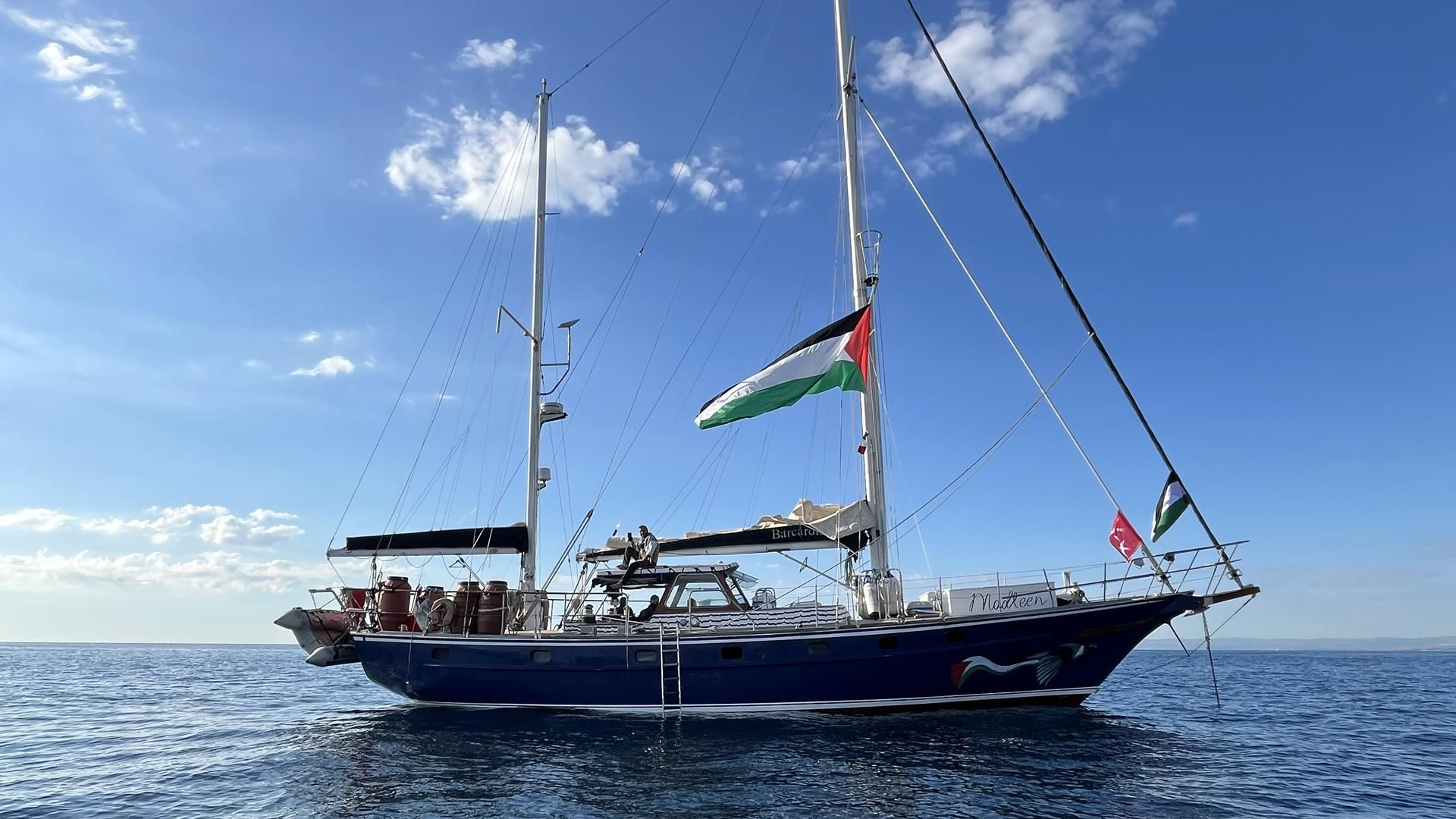 El vaixell Madleen, que va intentar trencar el bloqueig naval israelià a Gaza al juny El vaixell Madleen, que va intentar trencar el bloqueig naval israelià a Gaza el passat juny