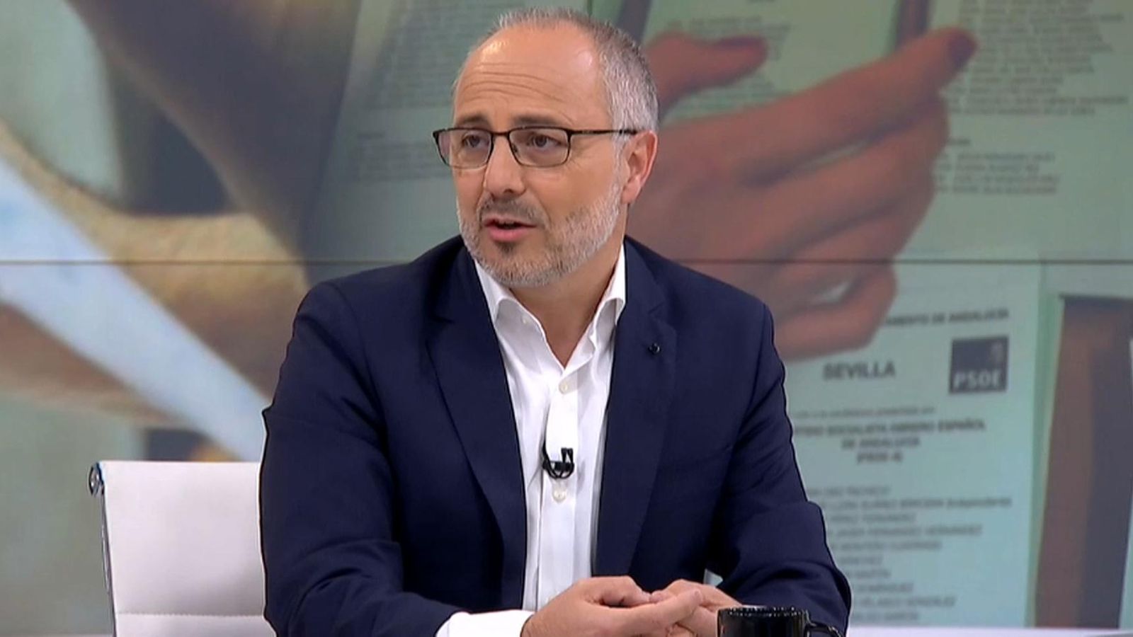 Joan Navarro en 'À Punt Notícies matí'