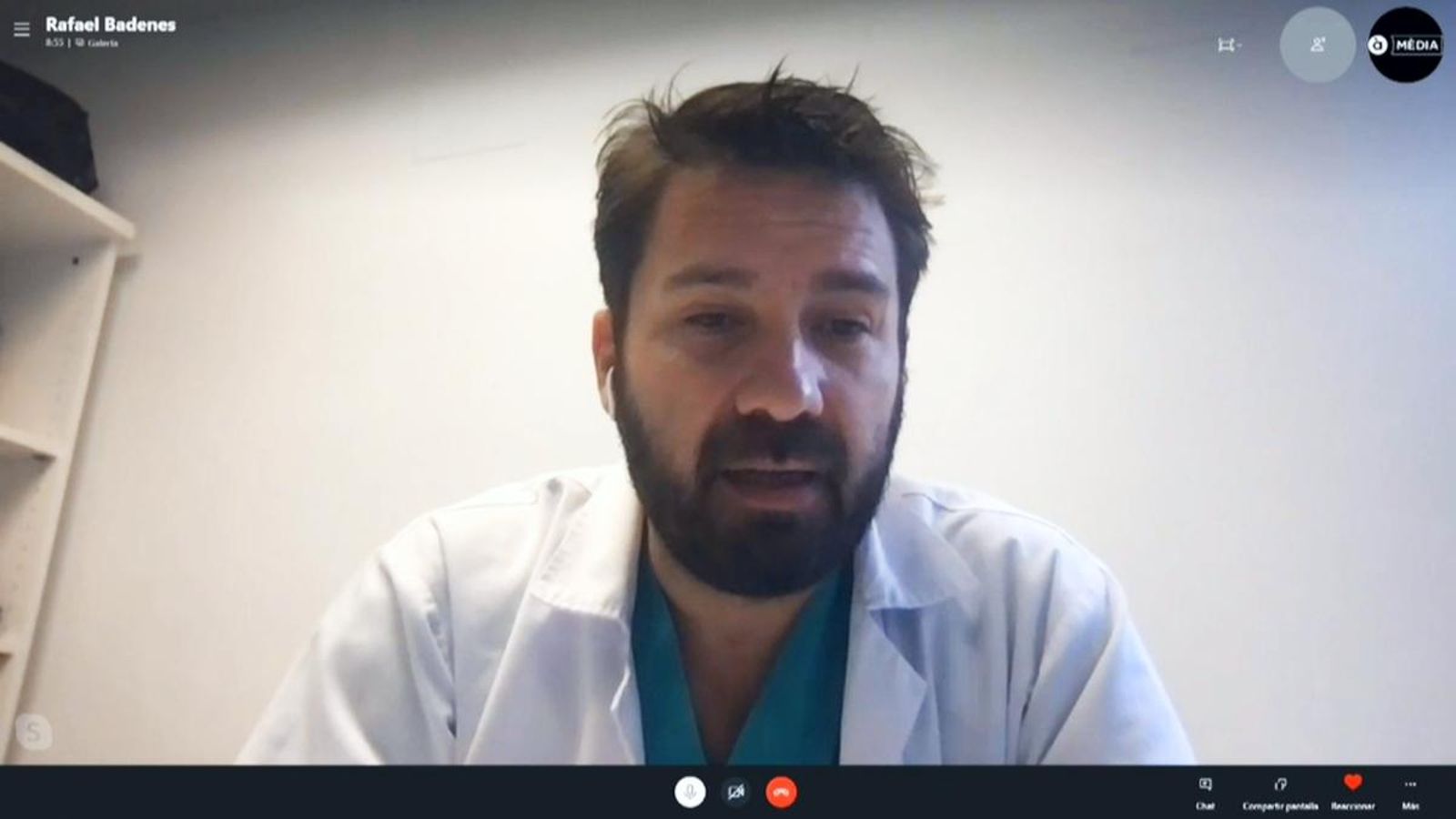 El cap de secció d'Anestesiologia i Reanimació de l'Hospital Clínic de València, Rafael Badenes