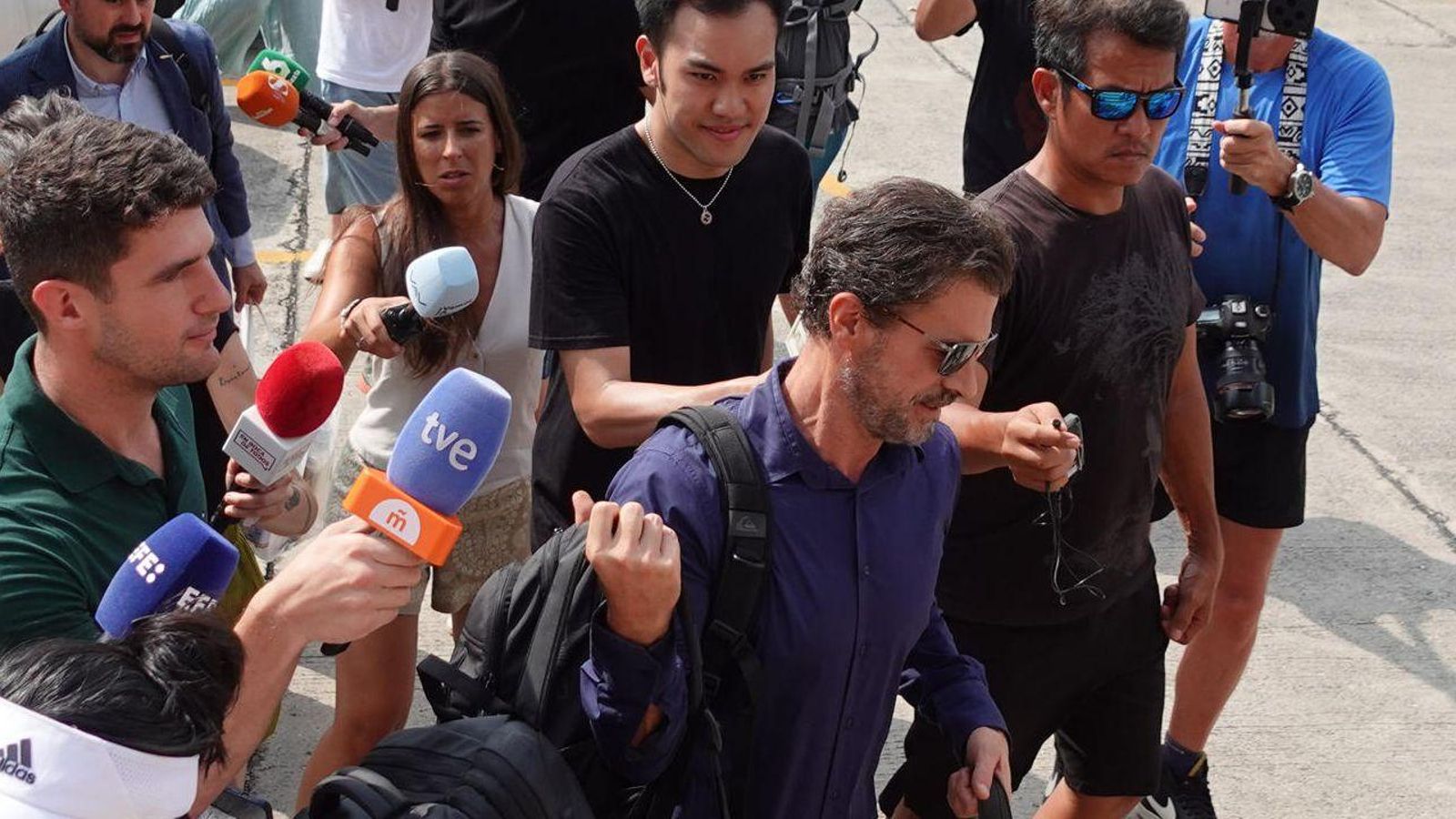 L'actor Rodolfo Sancho es disposa a entrar al Tribunal Provincial de Samui, este dimecres L'actor Rodolfo Sancho es disposa a entrar en el Tribunal Provincial de Samui, este dimecres