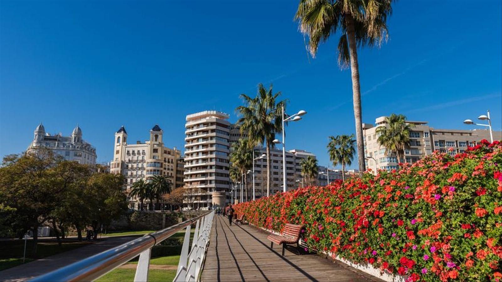 Imatge d'arxiu del pont de les Flors
