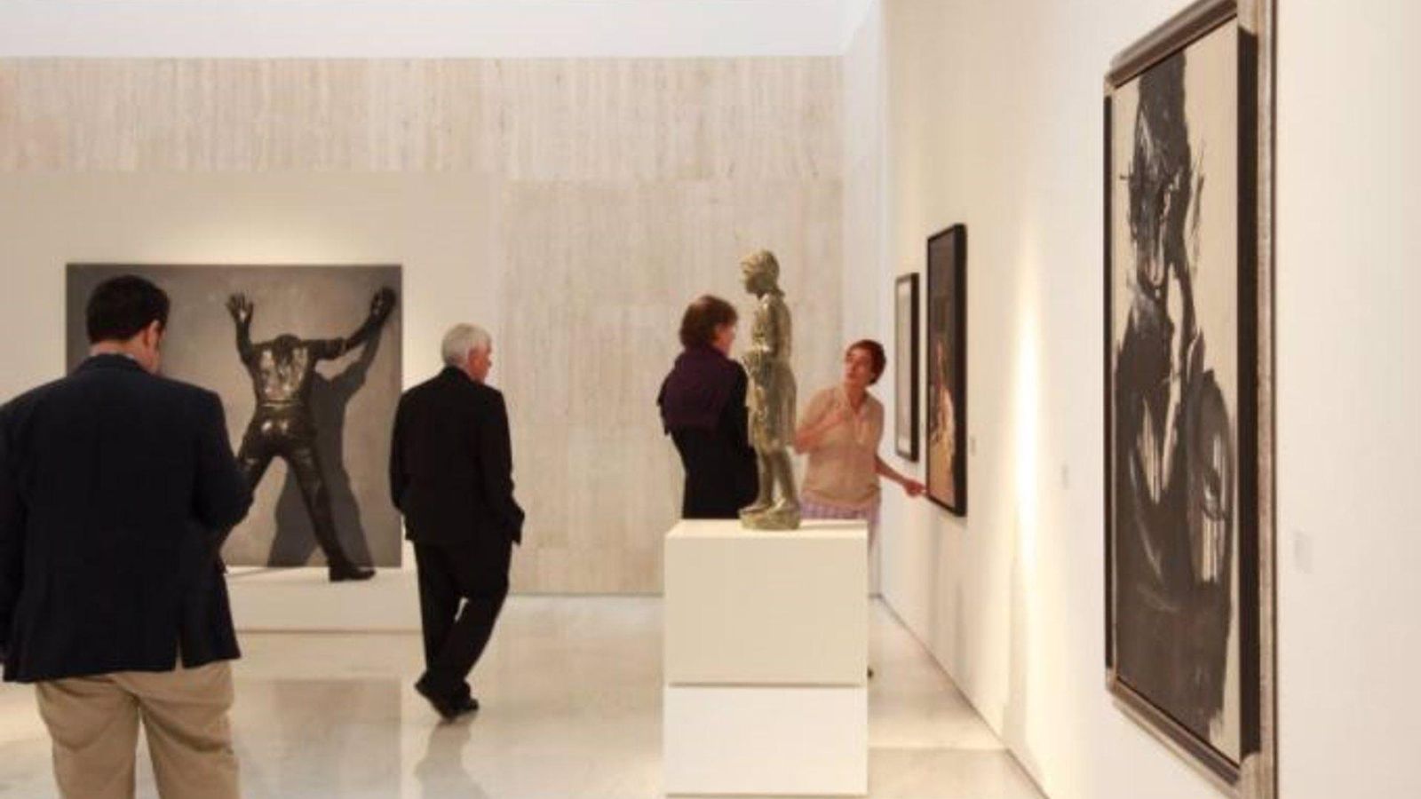 Imatge d'arxiu d'una exposició al MACA