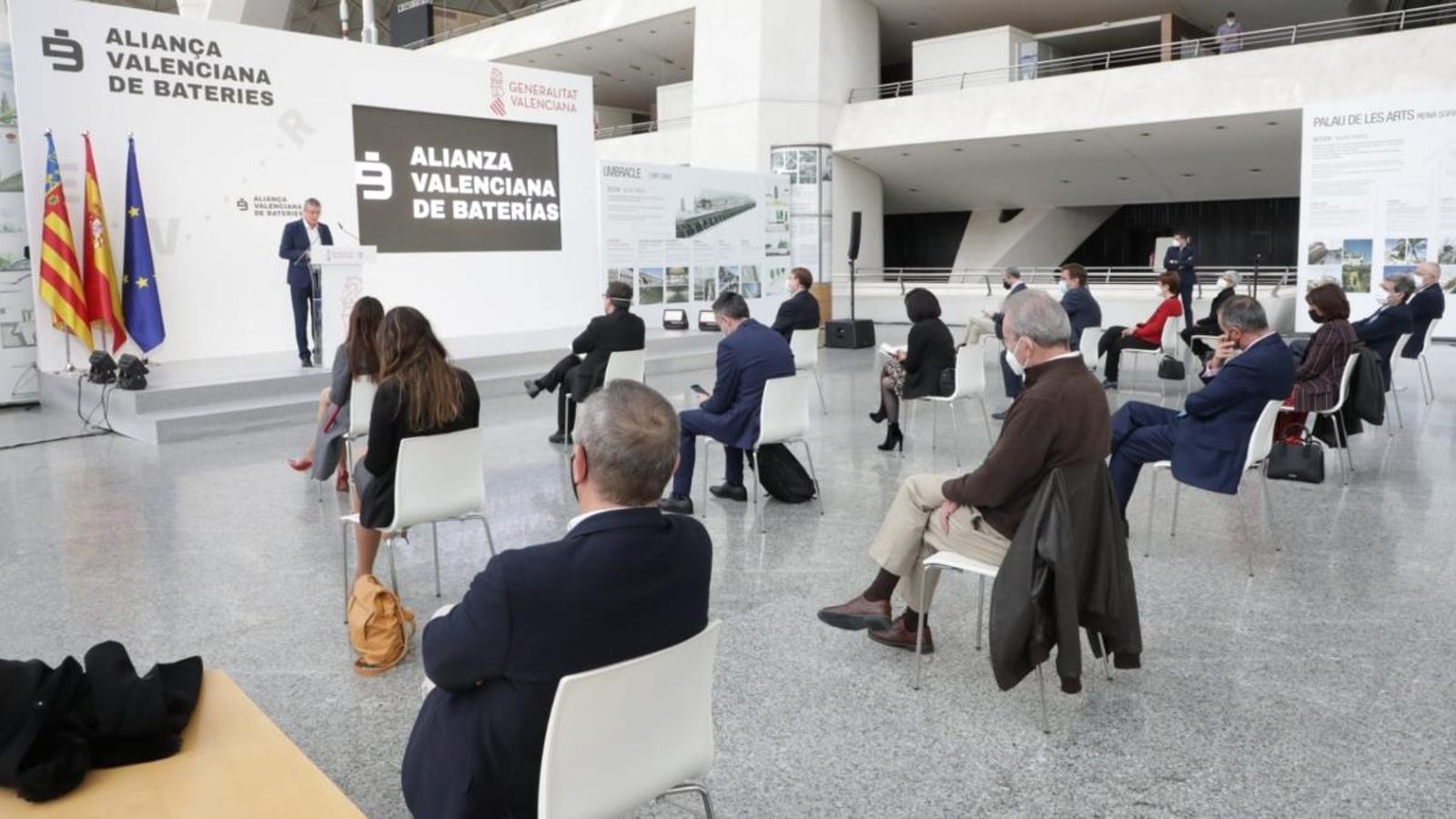 Presentació aquest dimecres de l'Aliança Valenciana de Bateries