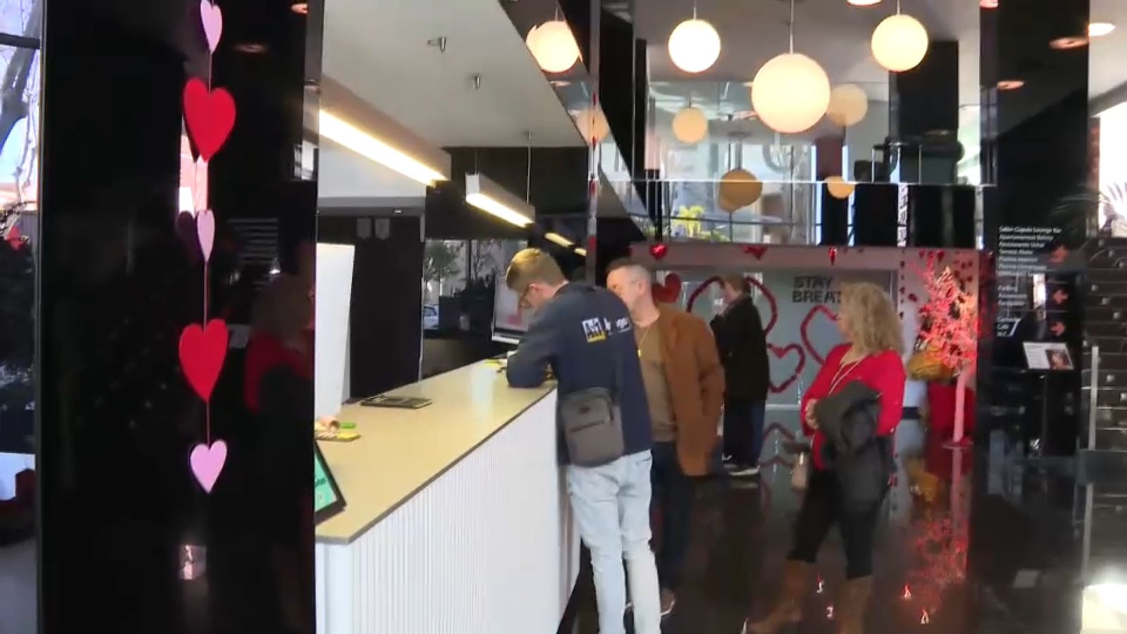 Turistes a Benidorm per Sant Valentí este passat cap de setmana