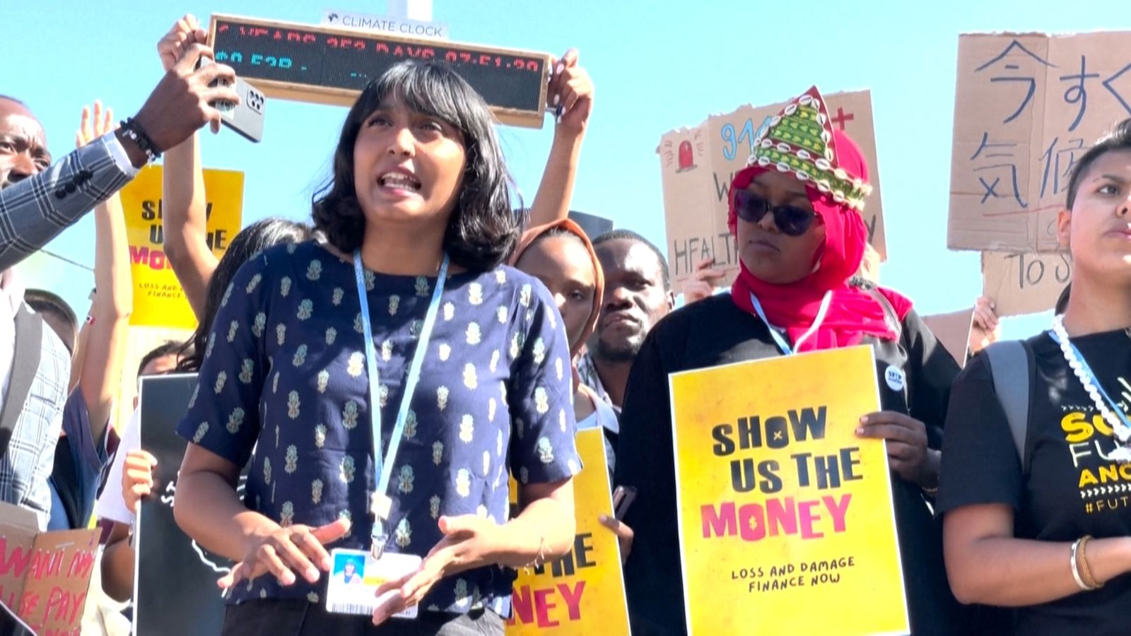 Protestes per la cimera del clima d'Egipte