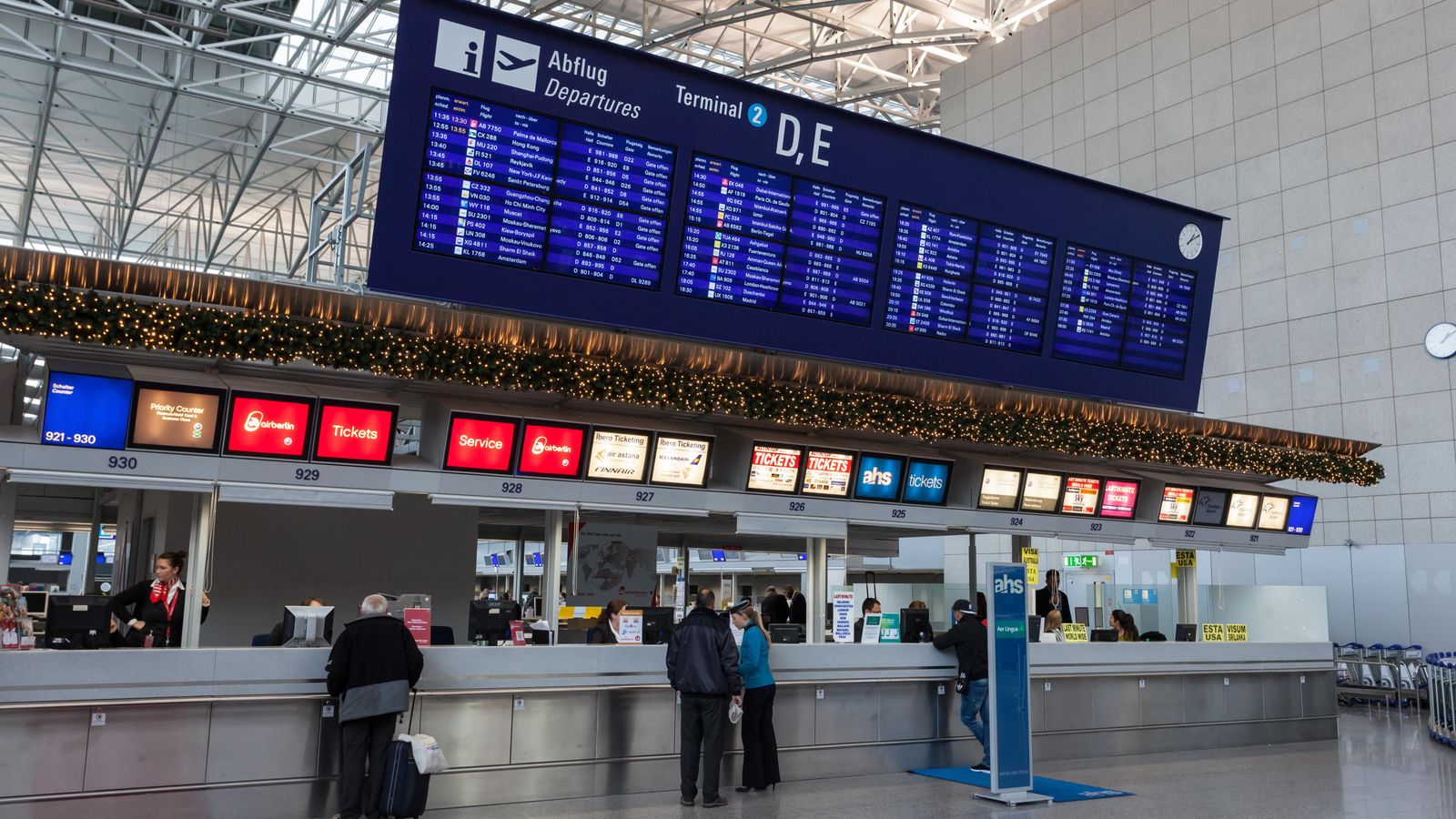 Imatge d'arxiu de l'aeroport Frankfurt Main