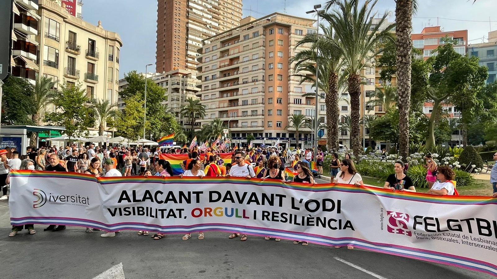 Marxa de l'Orgull a Alacant aquest dissabte