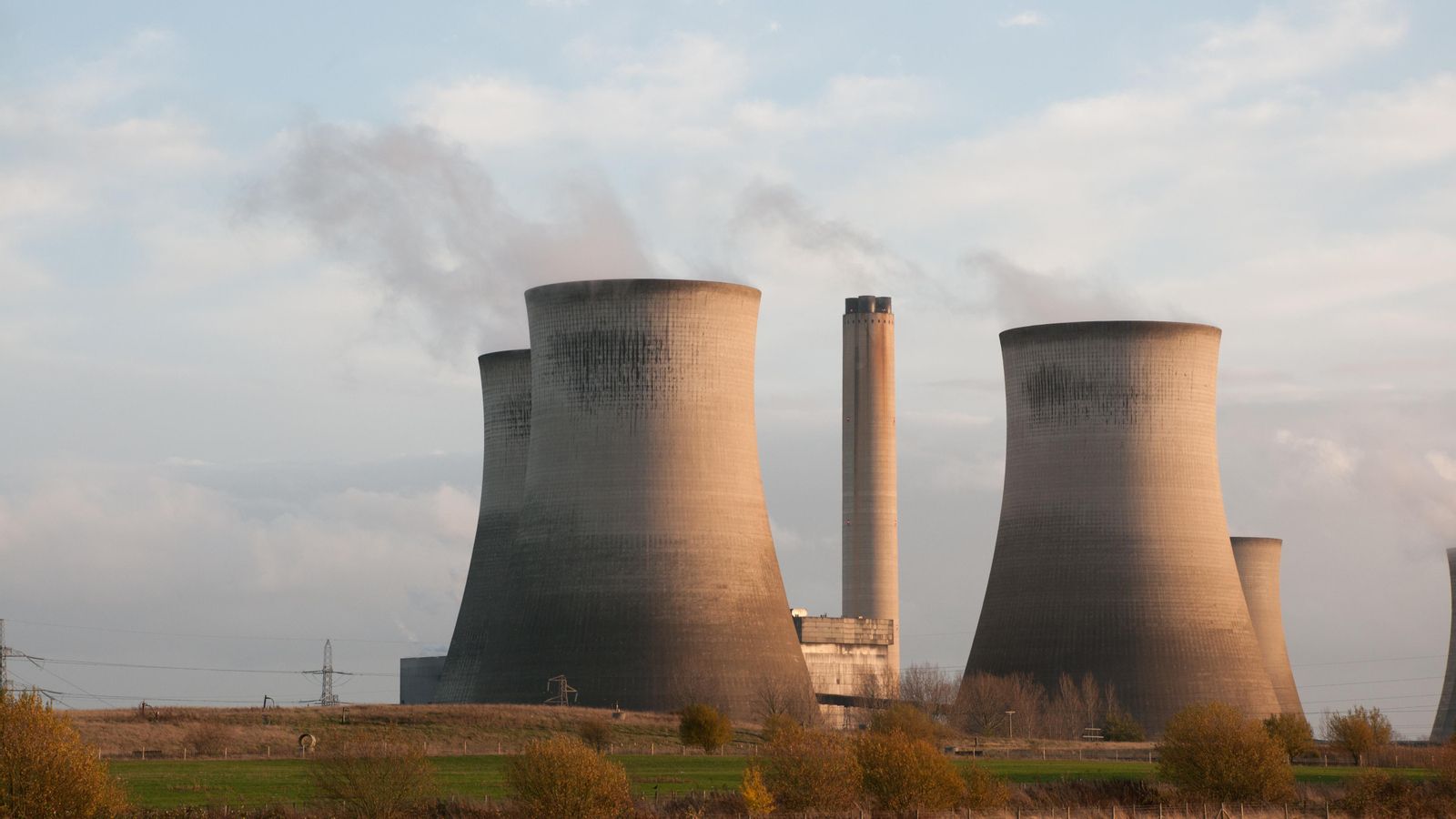 Imatge d'arxiu d'una central elèctrica