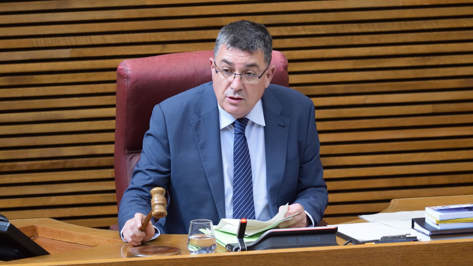 El president de les Corts, Enric Morera