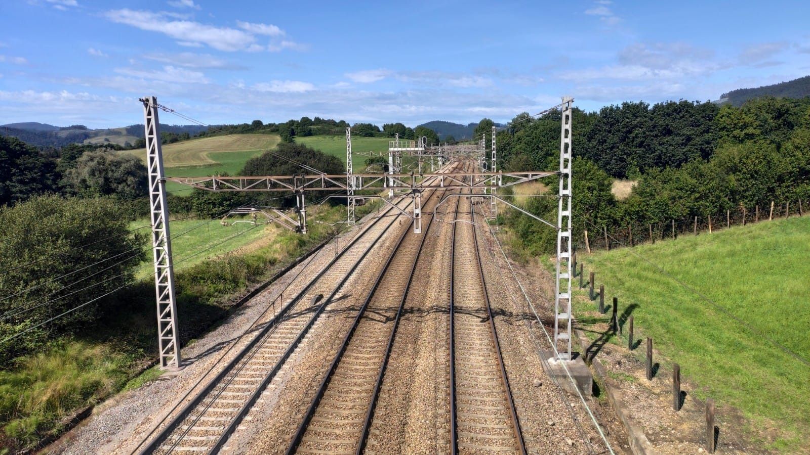 Vies de tren, en arxiu