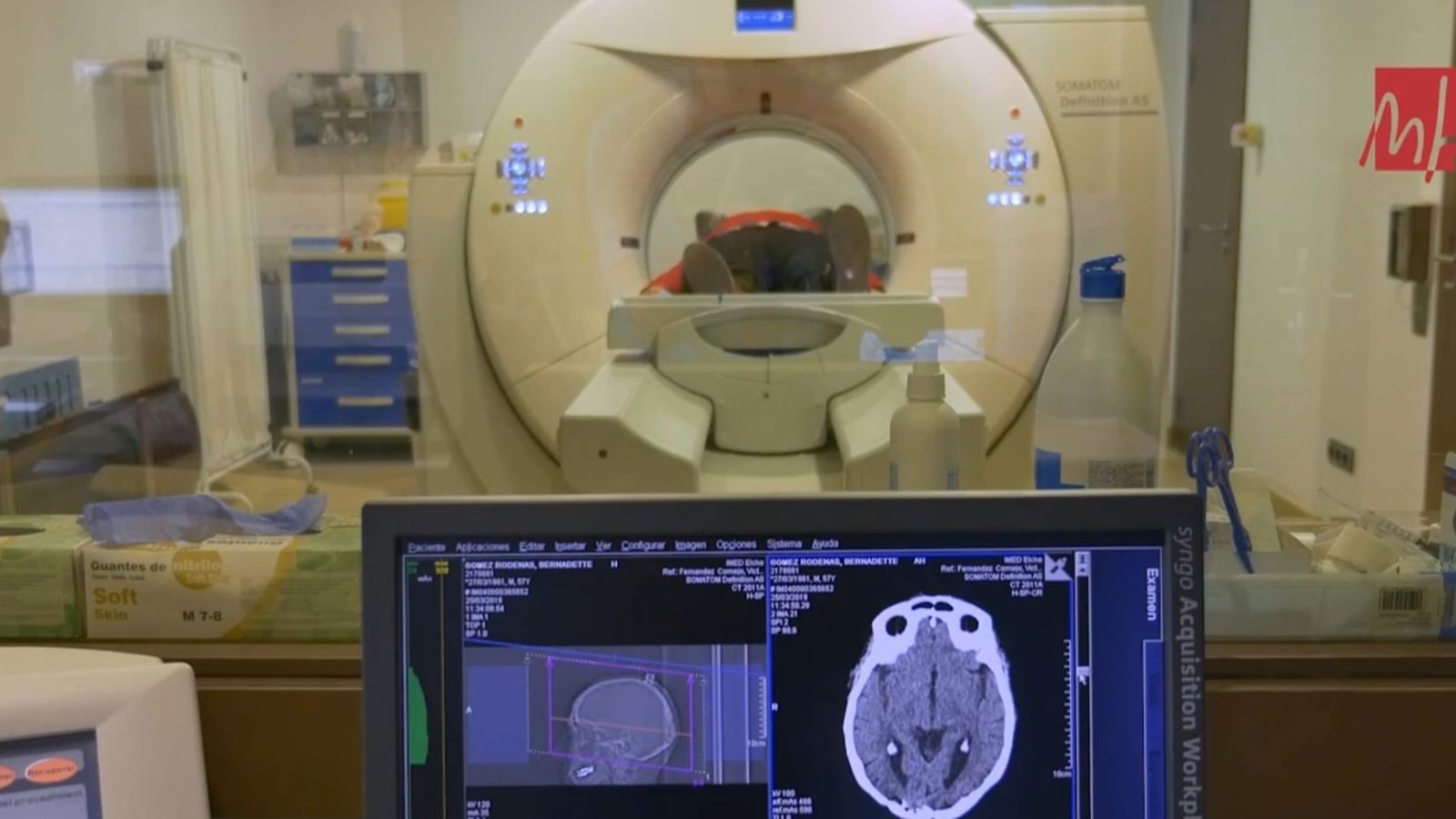 Escàner d'una persona invident