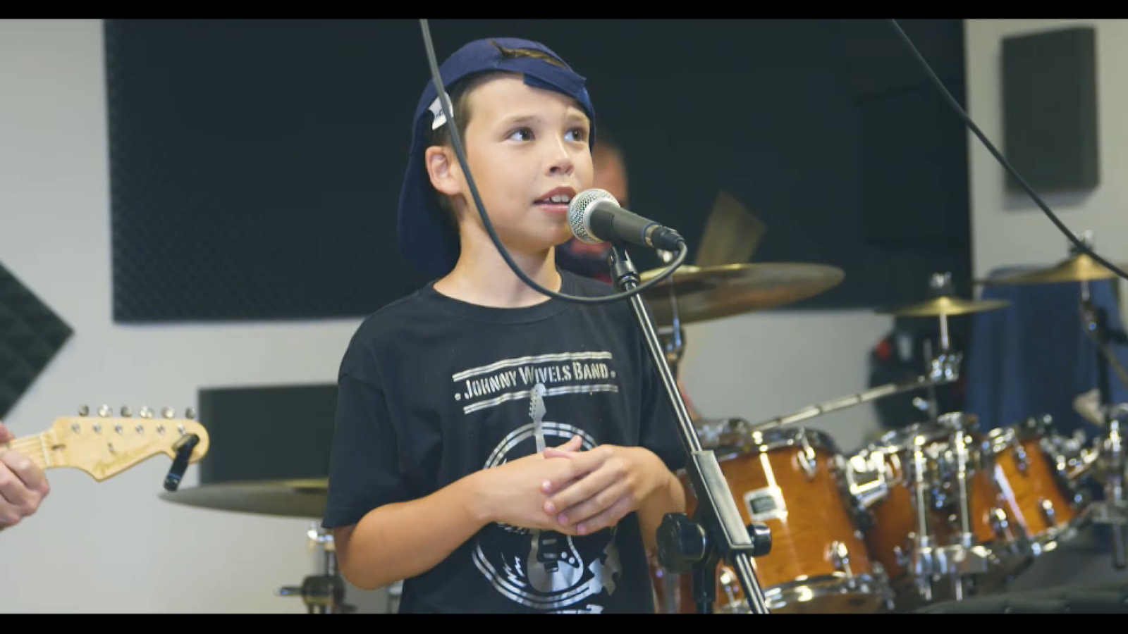 Àlvaro durant un dels assajos