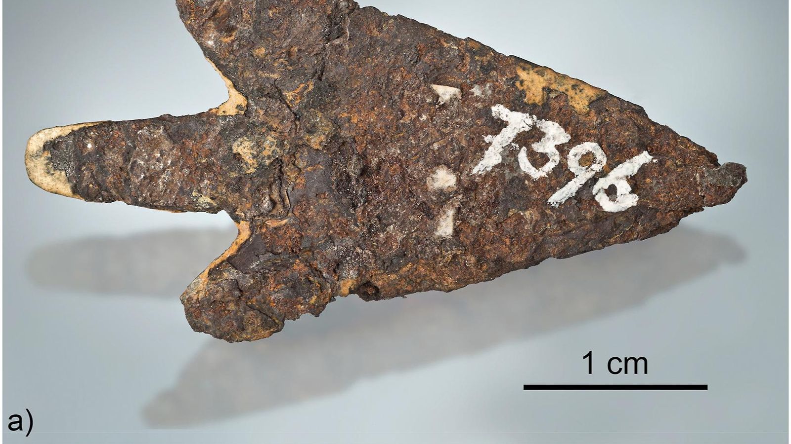 La punta de fletxa prehistòrica La punta de fletxa prehistòrica