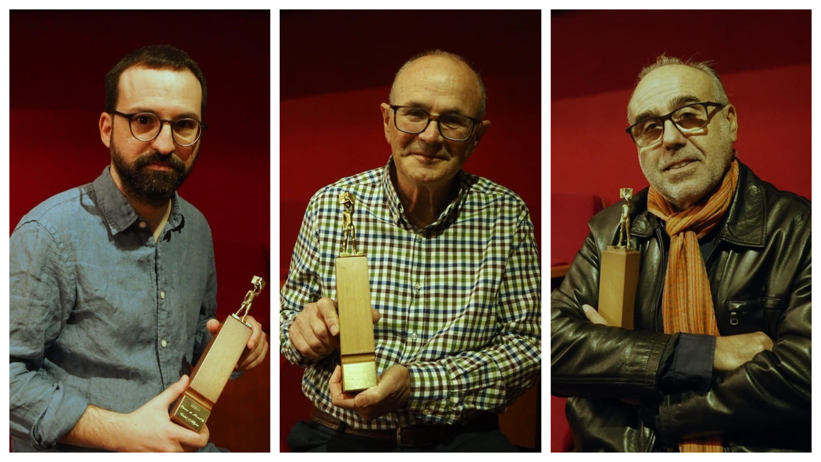 D'esquerra a dreta: Marià Veloy, Vicent Pardo i Pasqual Mas i Usó