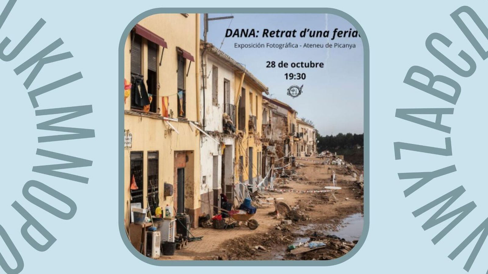 29.10.2025 | L’Ateneu de Picanya acull l'exposició fotogràfica “DANA: Retrat d’una ferida”