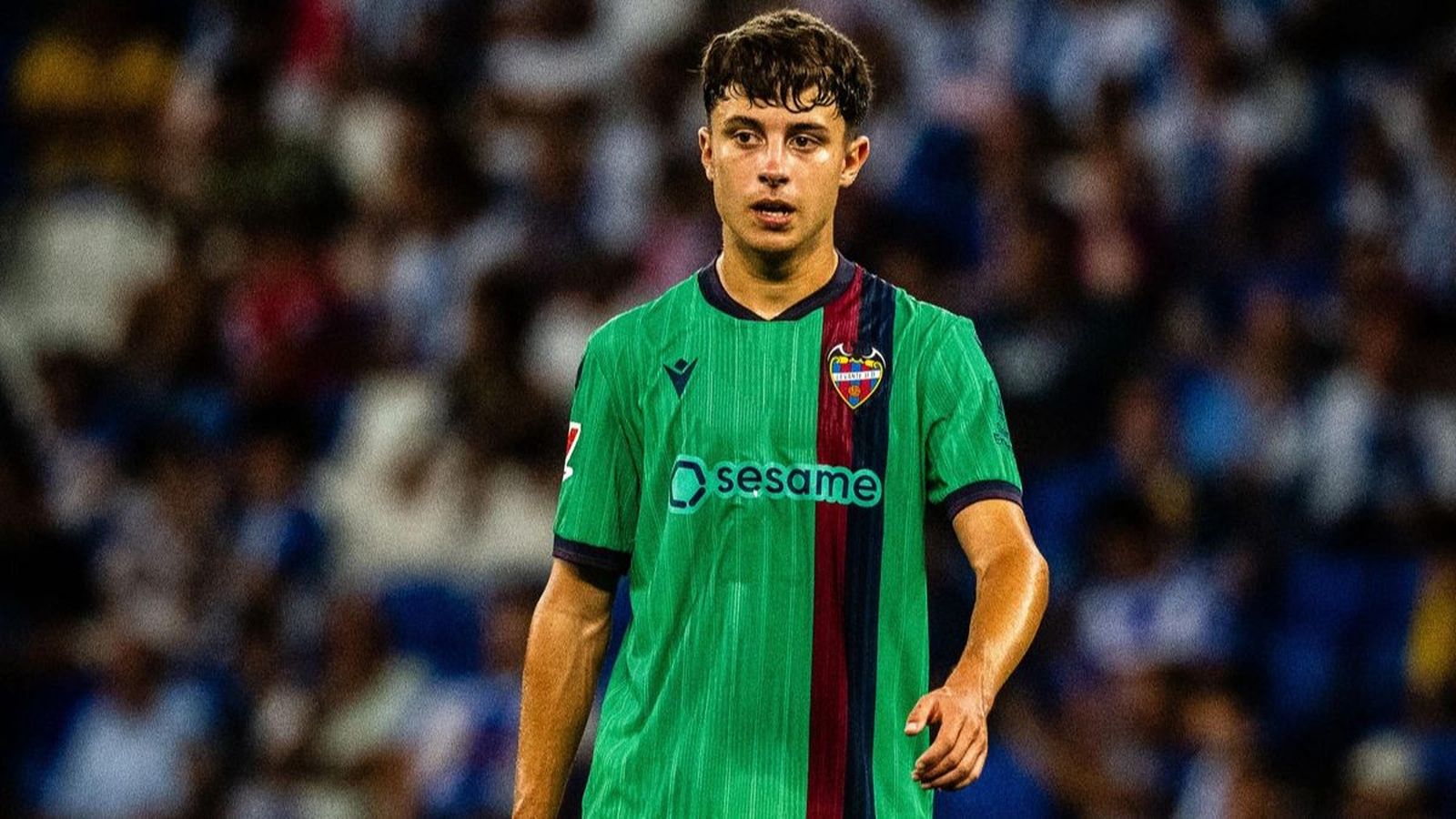Marc Santos, el tercer debutant més jove en la Lliga