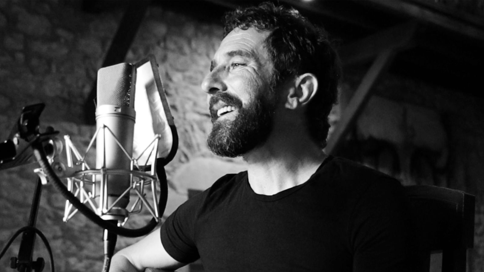 Borja Penalba en la presentació del senzill 'Viu'