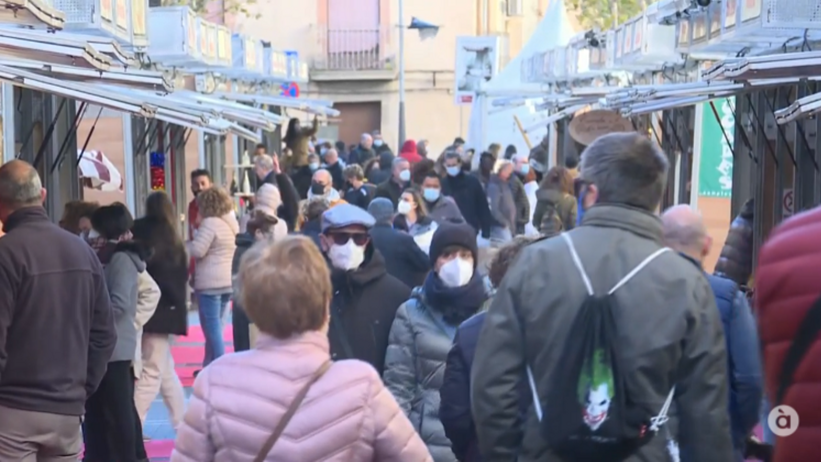 Assistents a la Fira de Nadal de Xixona