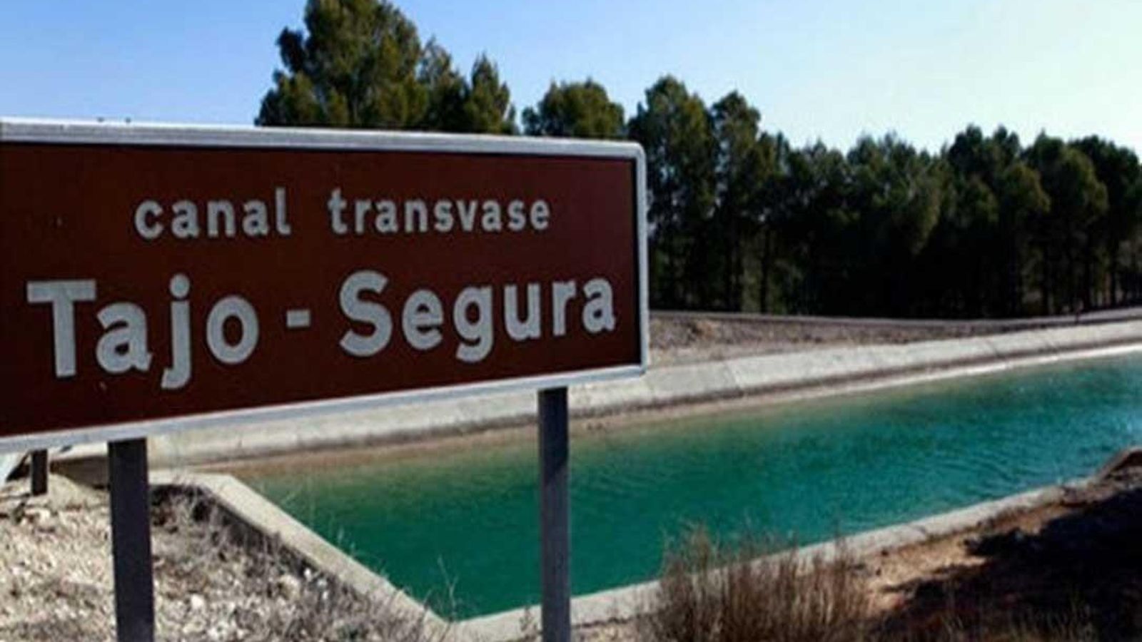 Imatge d'arxiu del transvassament Tajo-Segura