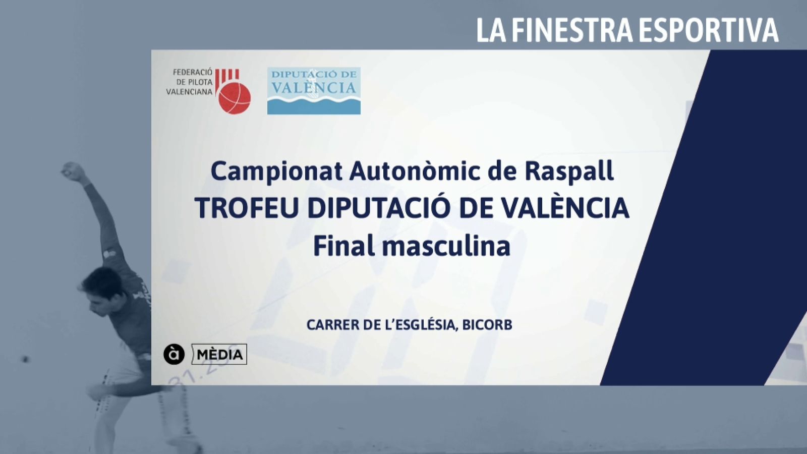 24.07.2022 | Final Campionat Autonòmic de Raspall, Gran Premi APROOP des de Bicorp