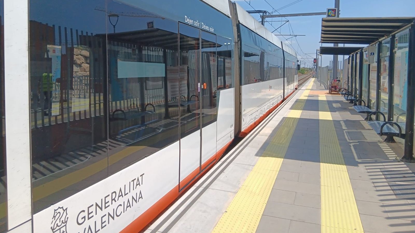 El TRAM d'Alacant, en una imatge d'arxiu.