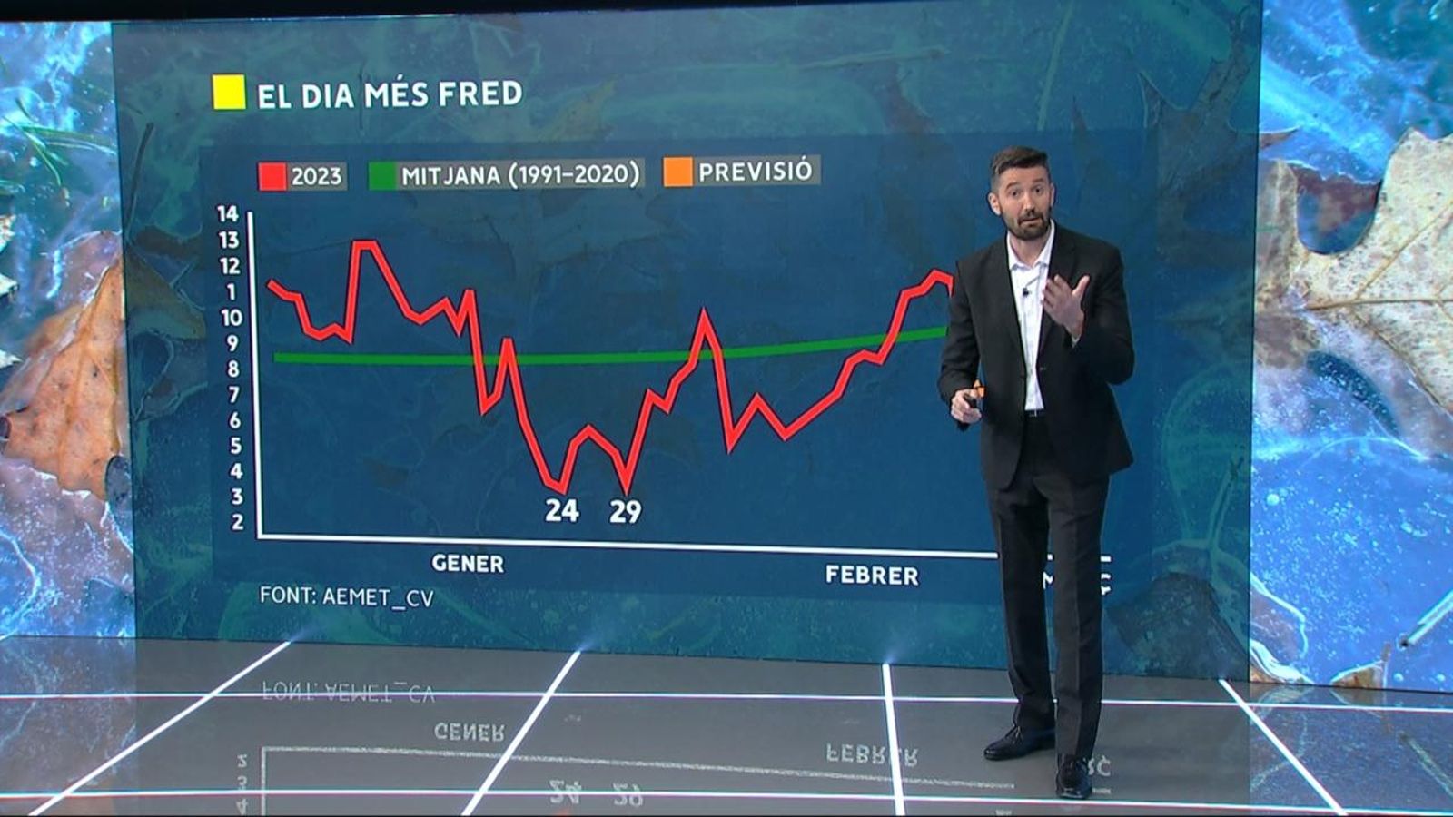 La temperatura 'mitja' o 'mitjana'?