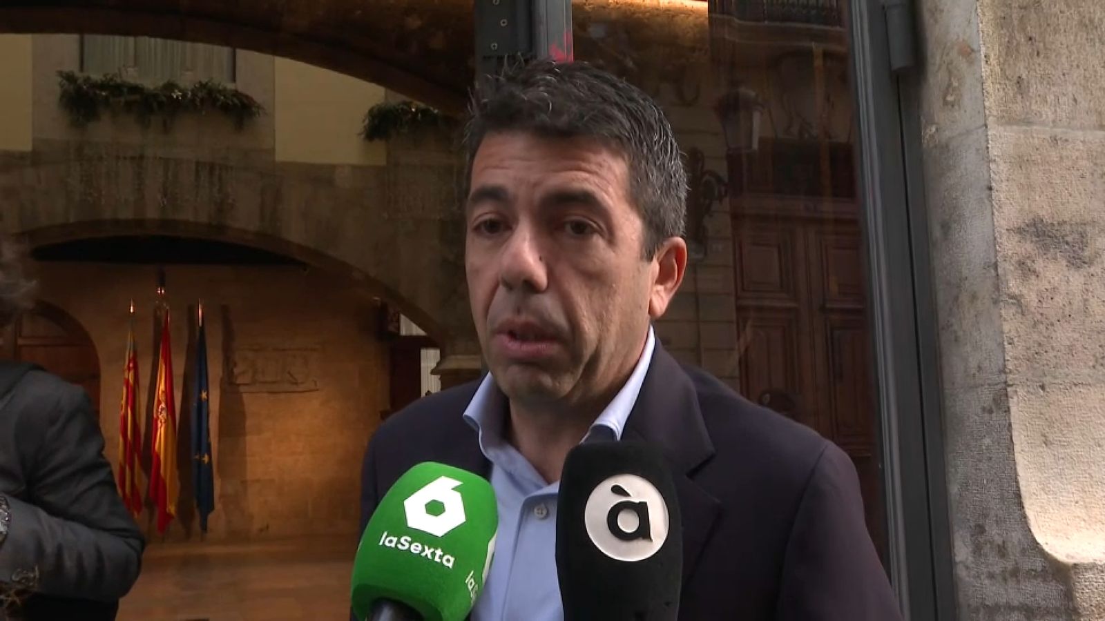 El cap del Consell, Carlos Mazón