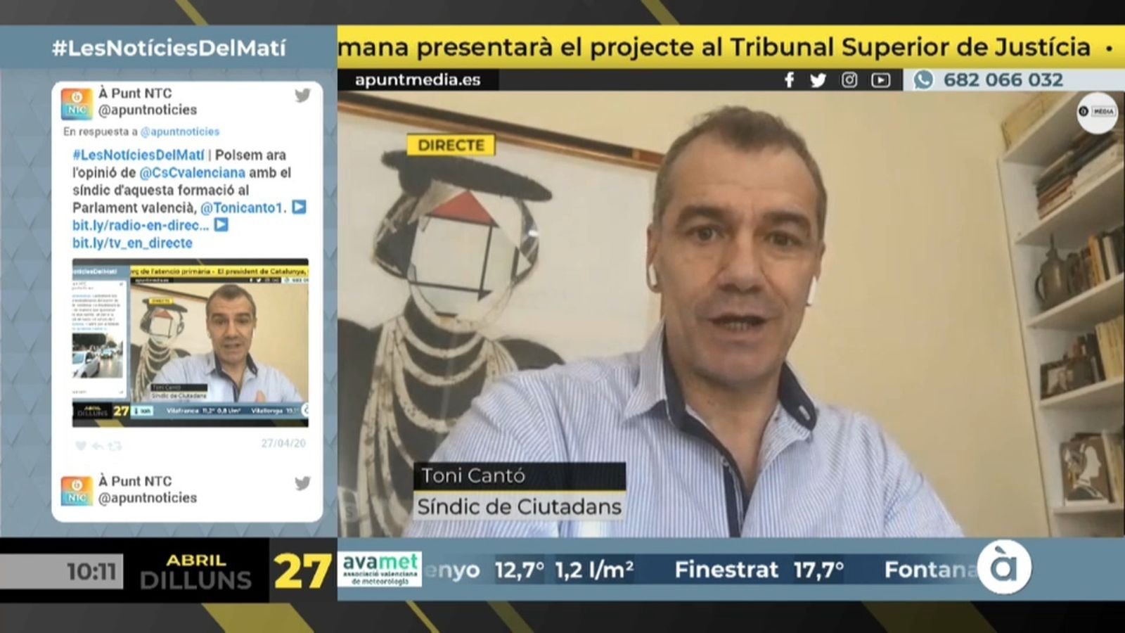 27.04.2020 | NM Entrevista a Toni Cantó