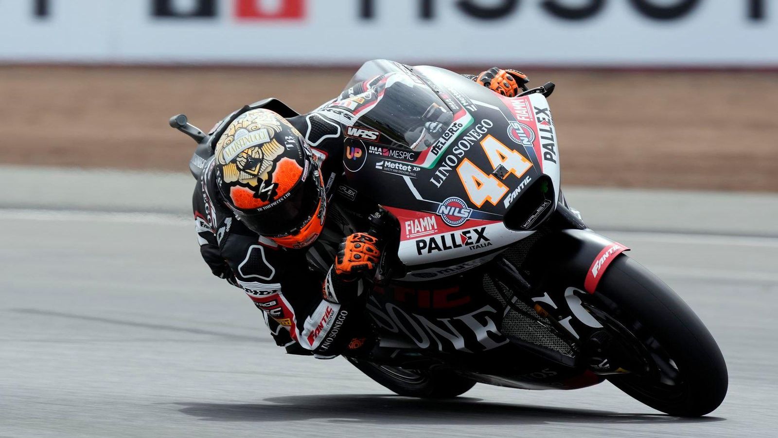 Canet, durant la carrera