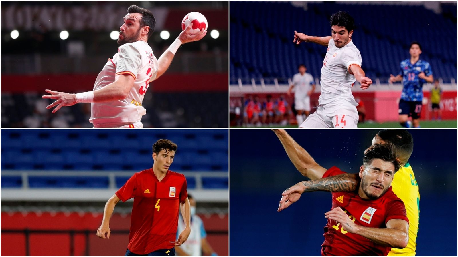 Gedeón Guardiola, Carles Soler, Pau Torres i Óscar Gil, valencians amb medalla a Tòquio 2020