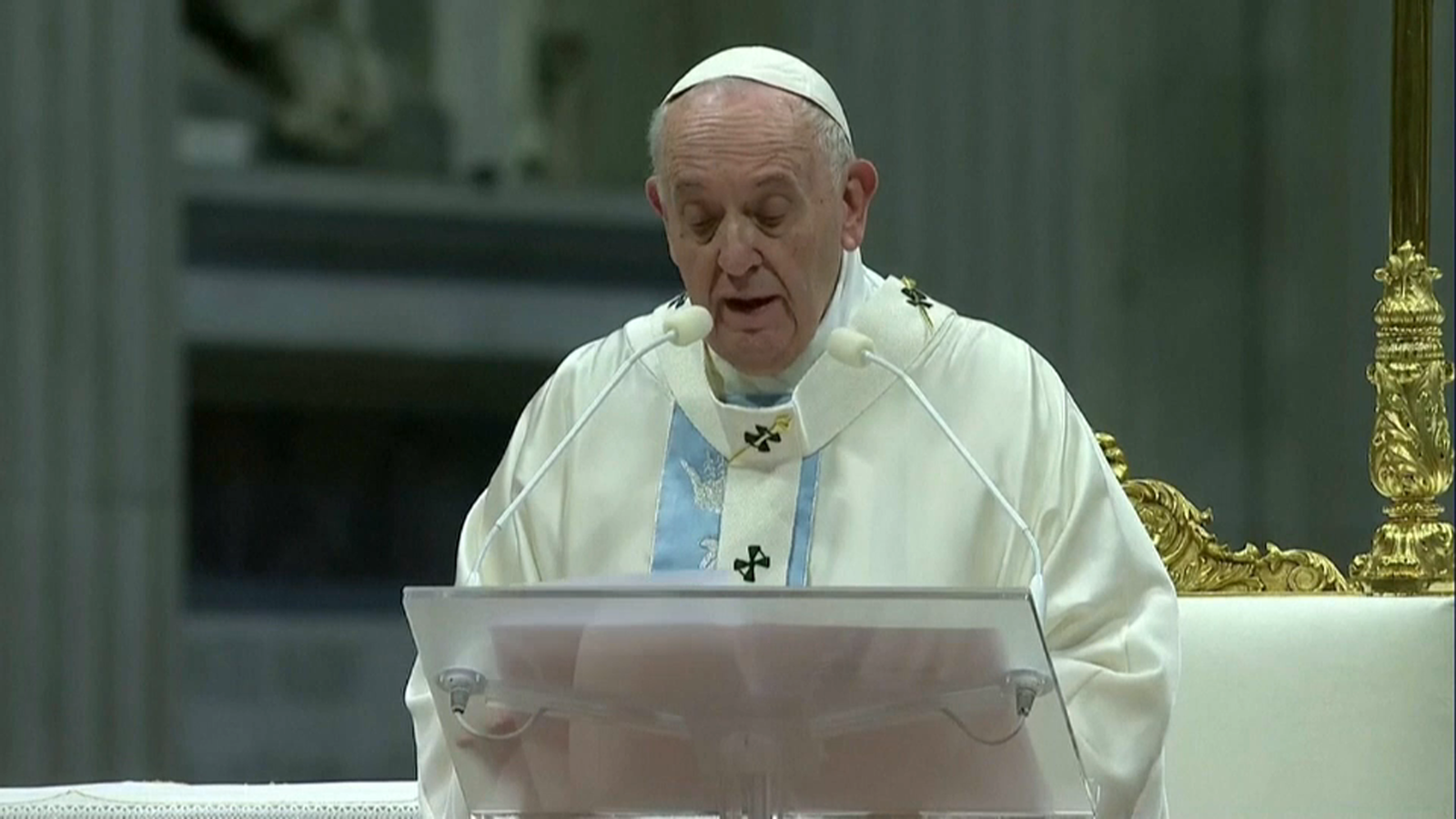 VÍDEO | El papa Francesc ha dedicat la primera missa de l\'any a la situació de la dona