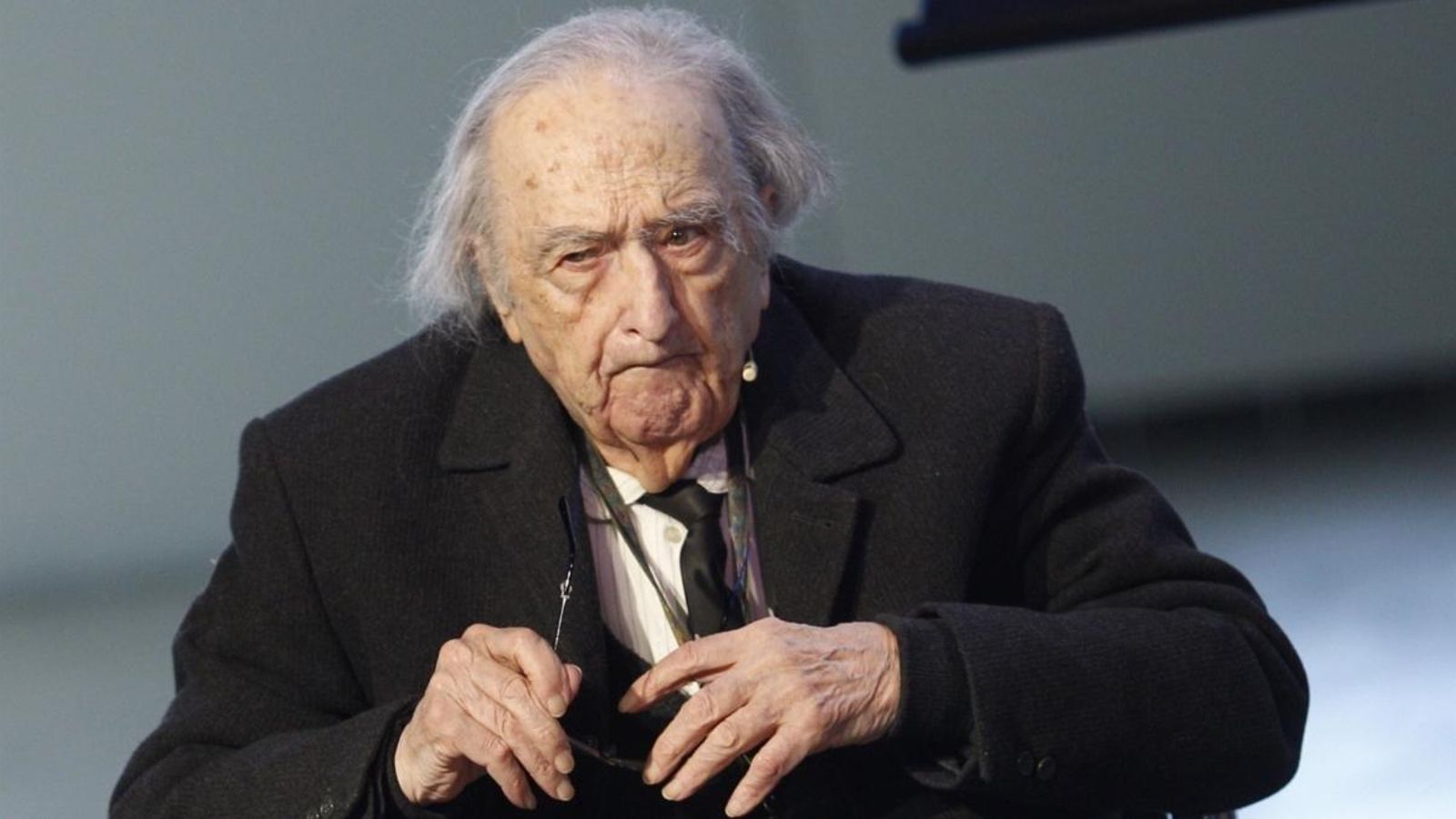 L'escriptor Rafael Sánchez Ferlosio, en una imatge d'arxiu L'escriptor Rafael Sánchez Ferlosio, en una imatge d'arxiu