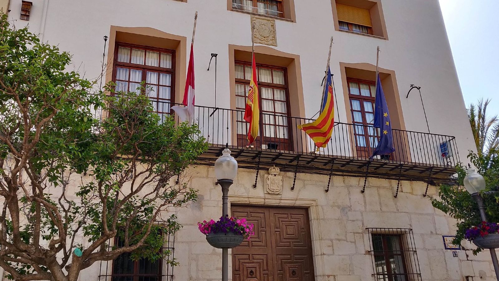 Imatge de la façana de l'Ajuntament de Vinaròs