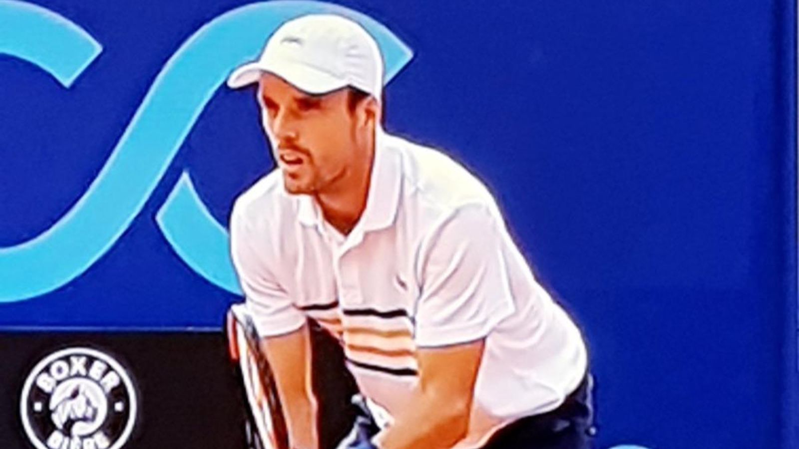 Roberto Bautista cau en la final de Gstaad