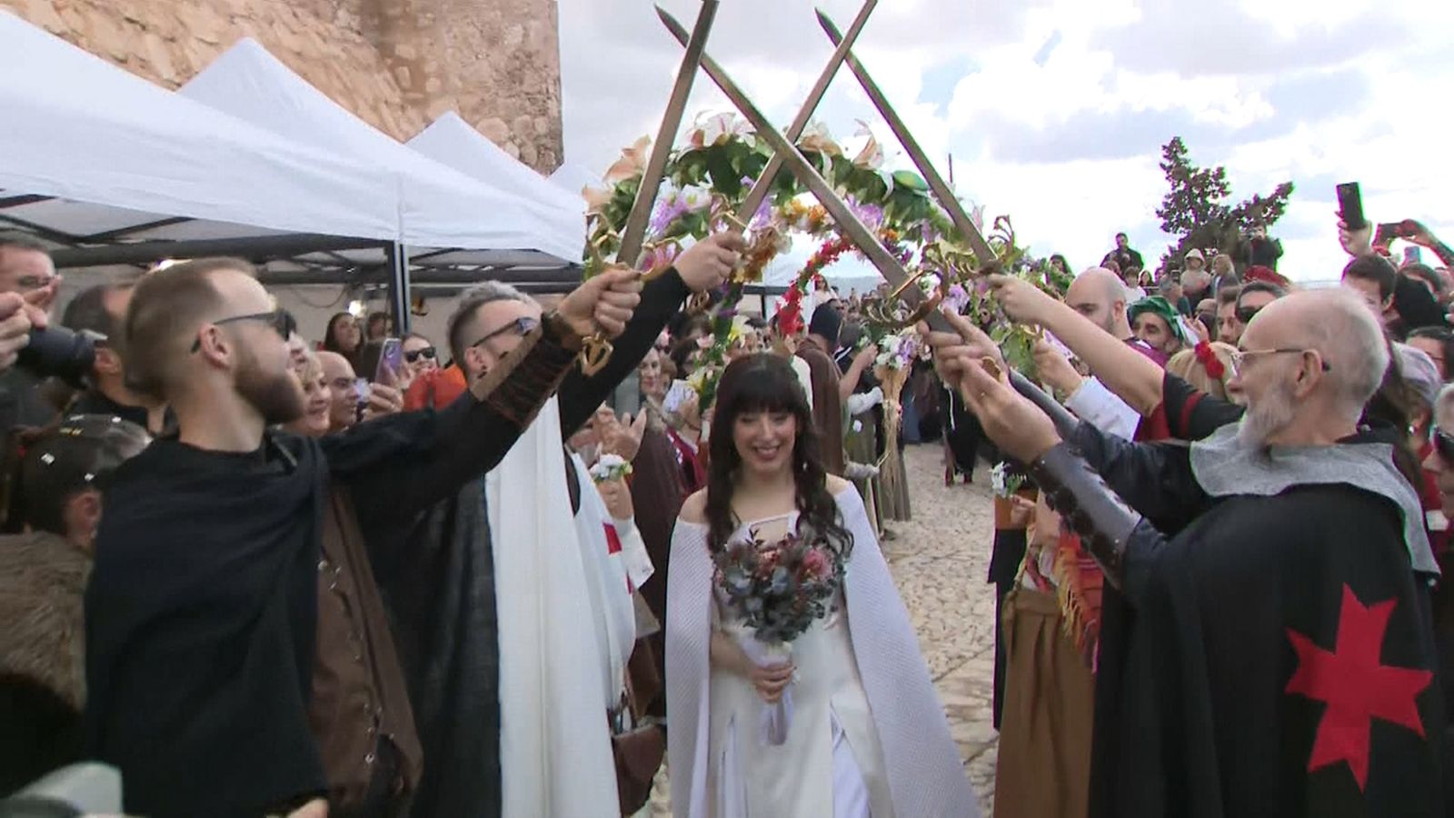 Boda medieval celebrada a Villena