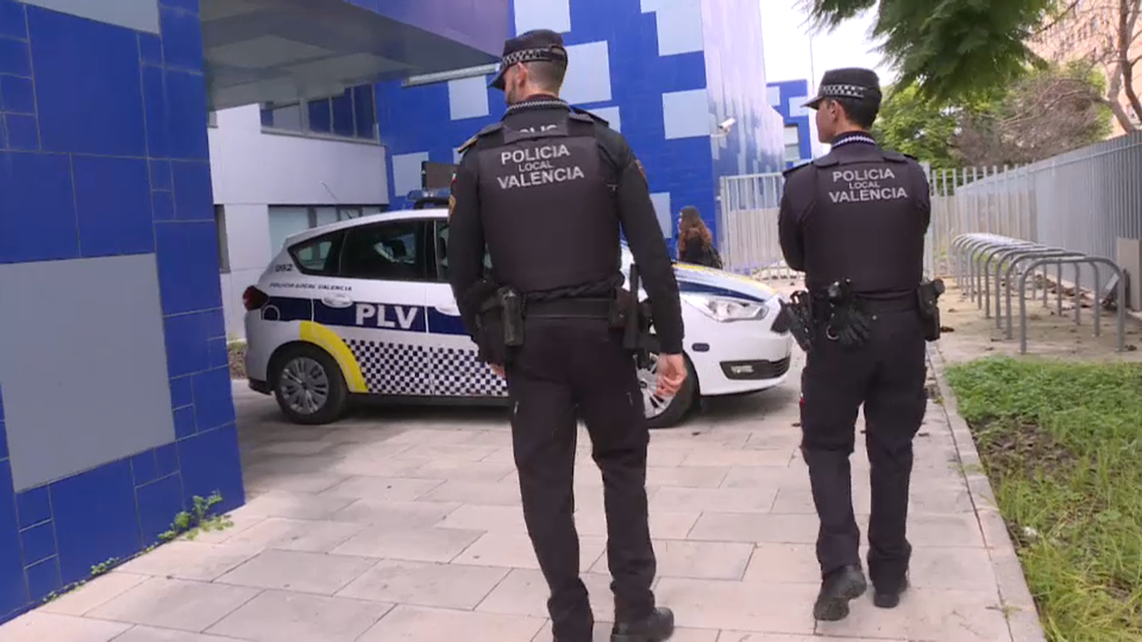 Dispositiu de la Policia Local, en una imatge d'arxiu