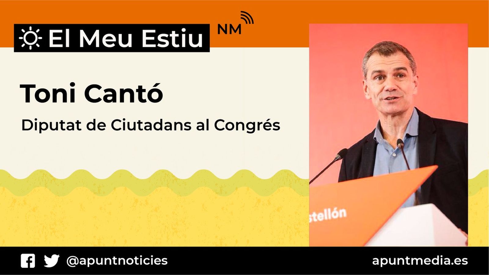 27.07.2018 | L\'estiu de Toni Cantó