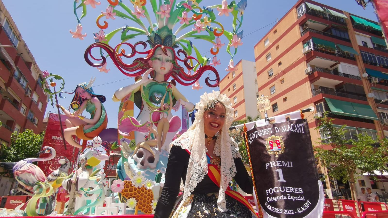 La Florida-Portatge, millor foguera de categoria especial de les Fogueres 2022