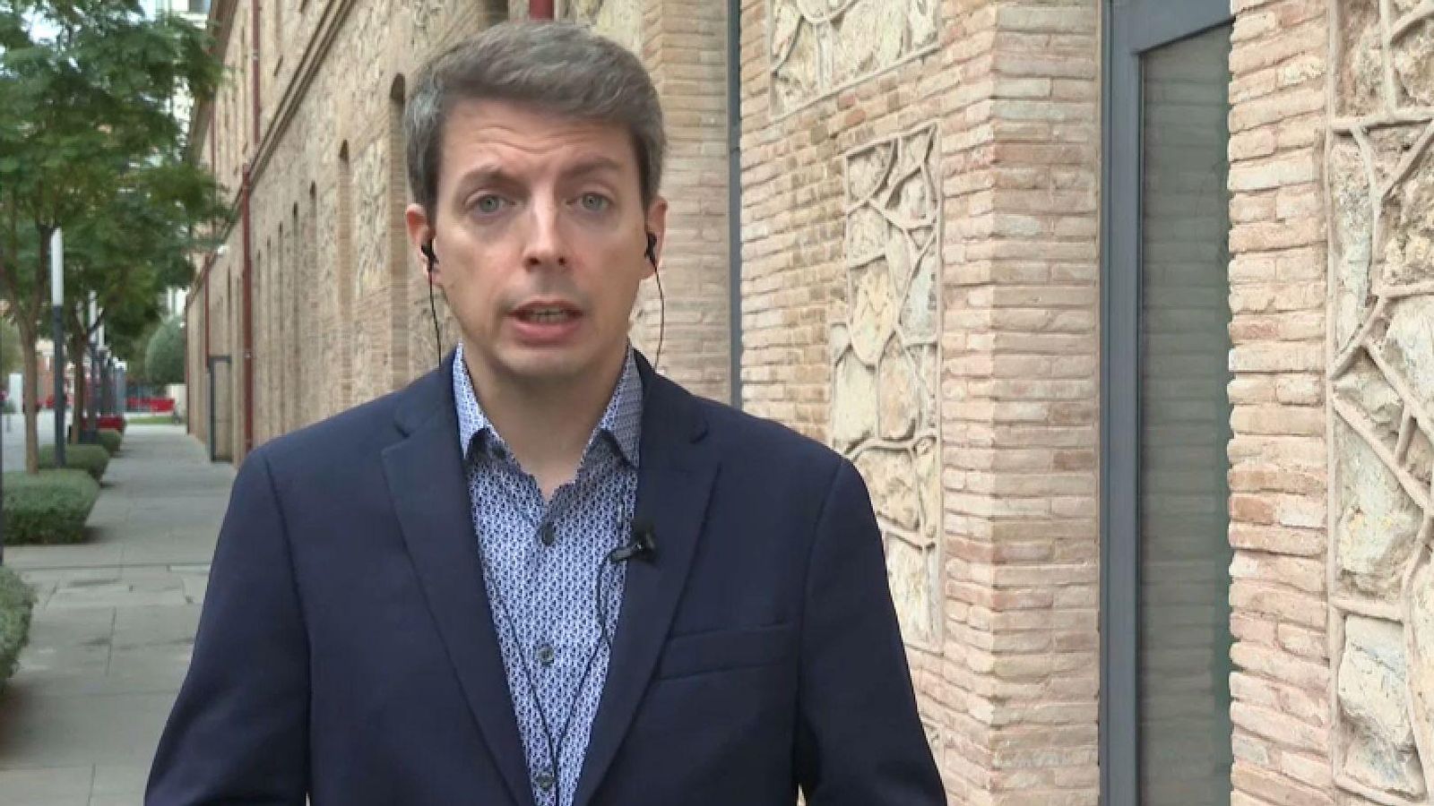 Pedro Fresco, fins a aquest divendres director general de Transició Ecològica, durant la seua intervenció en 'Les notícies del matí'