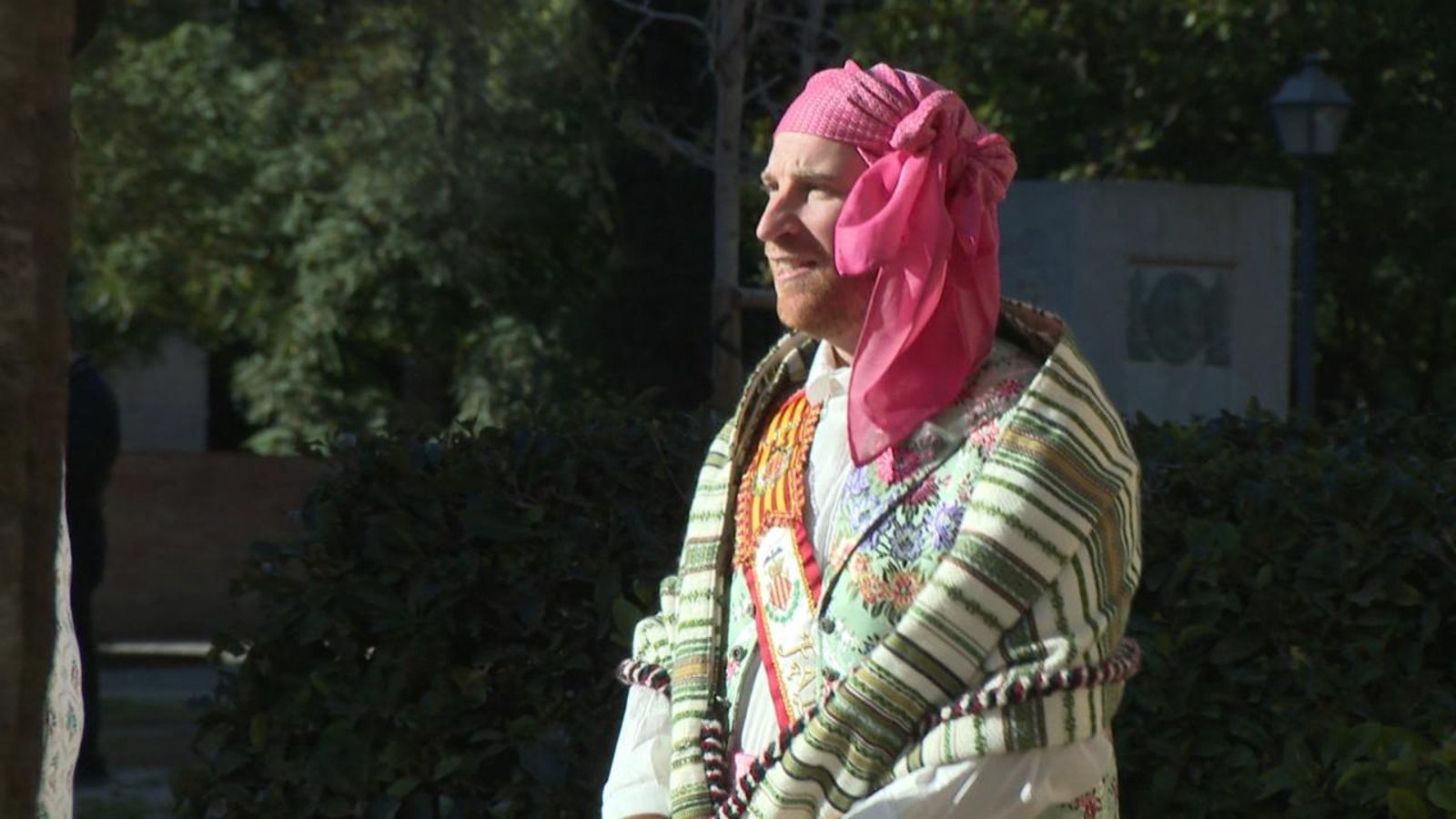 Raúl Puerta, faller major de la comissió Borrull-Socors