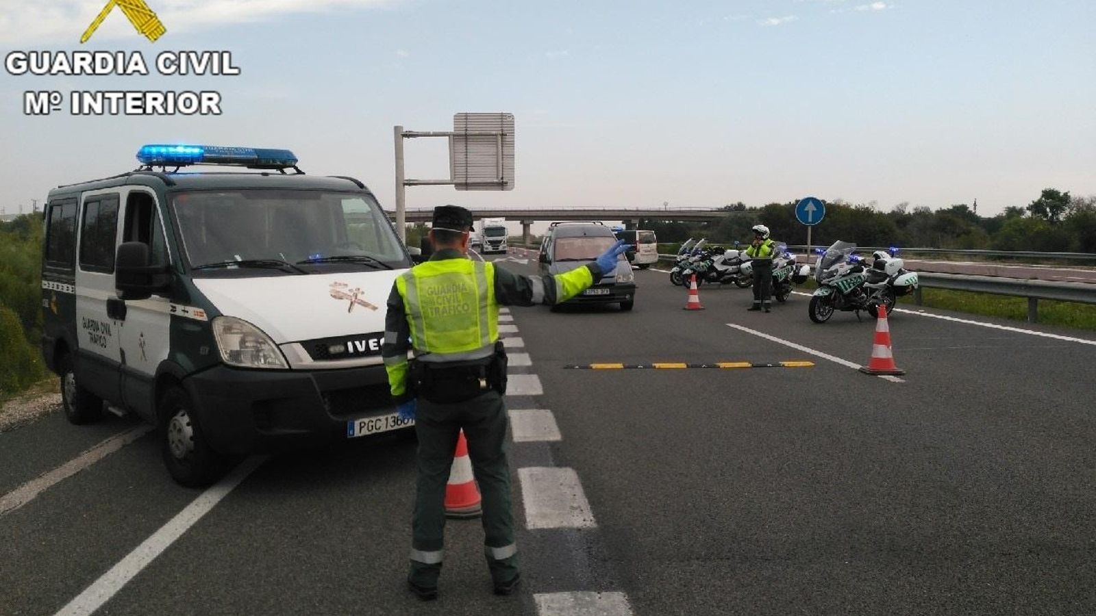 Control de la Guàrdia Civil