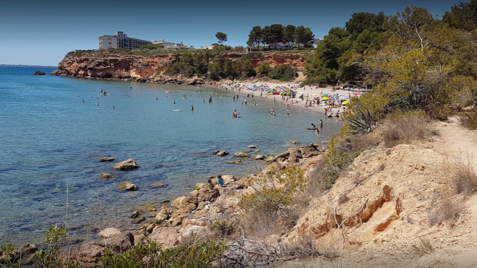 Imatge d'arxiu de la platja de Cap Roig, a Oriola