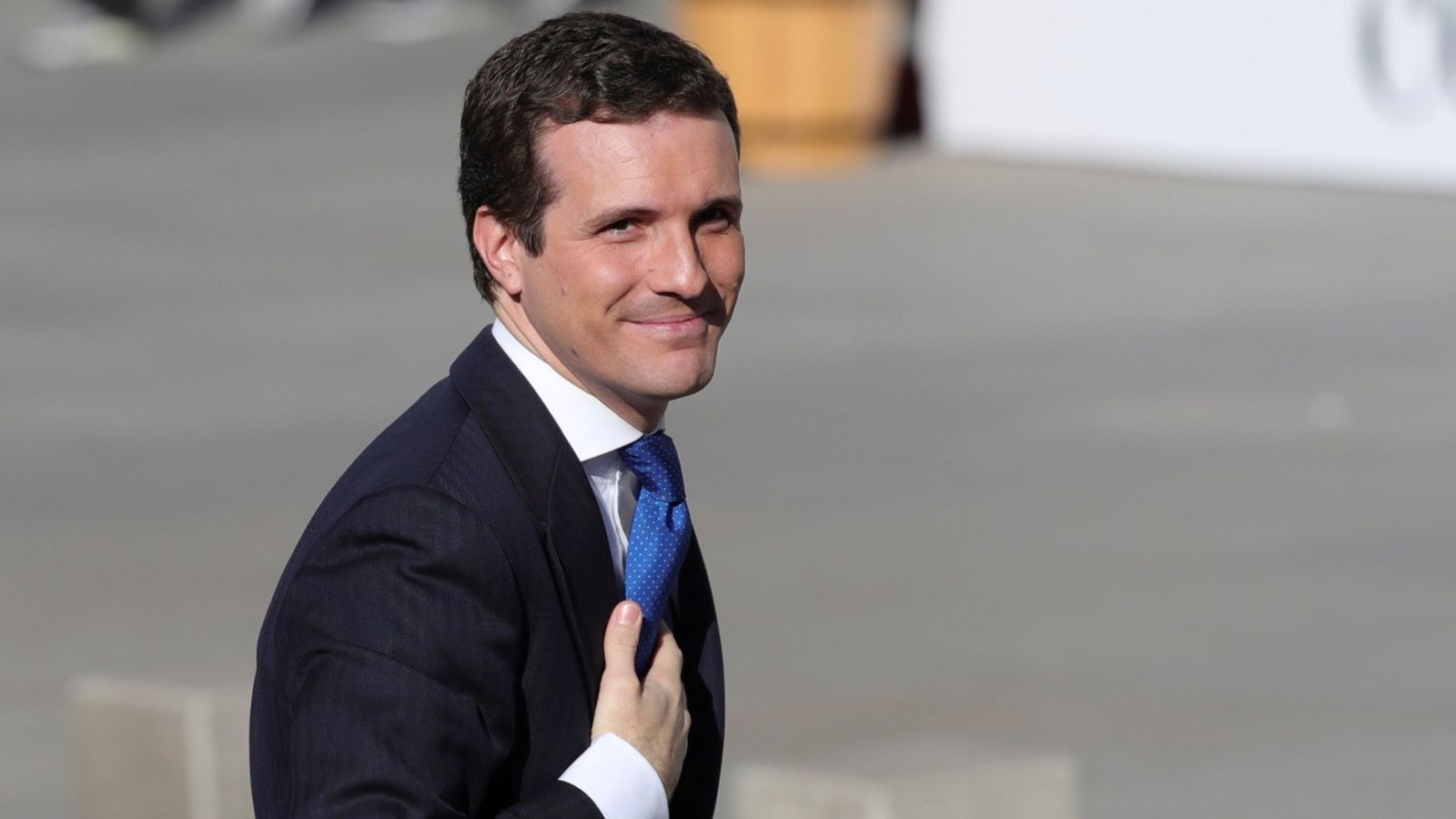 Pablo Casado, aquest dijous durant l'acte institucional pel 40 aniversari de la Constitució en el Congrés
