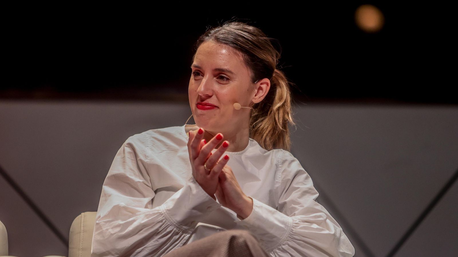 La ministra d'Igualtat i 'número dos de Podem' Irene Montero