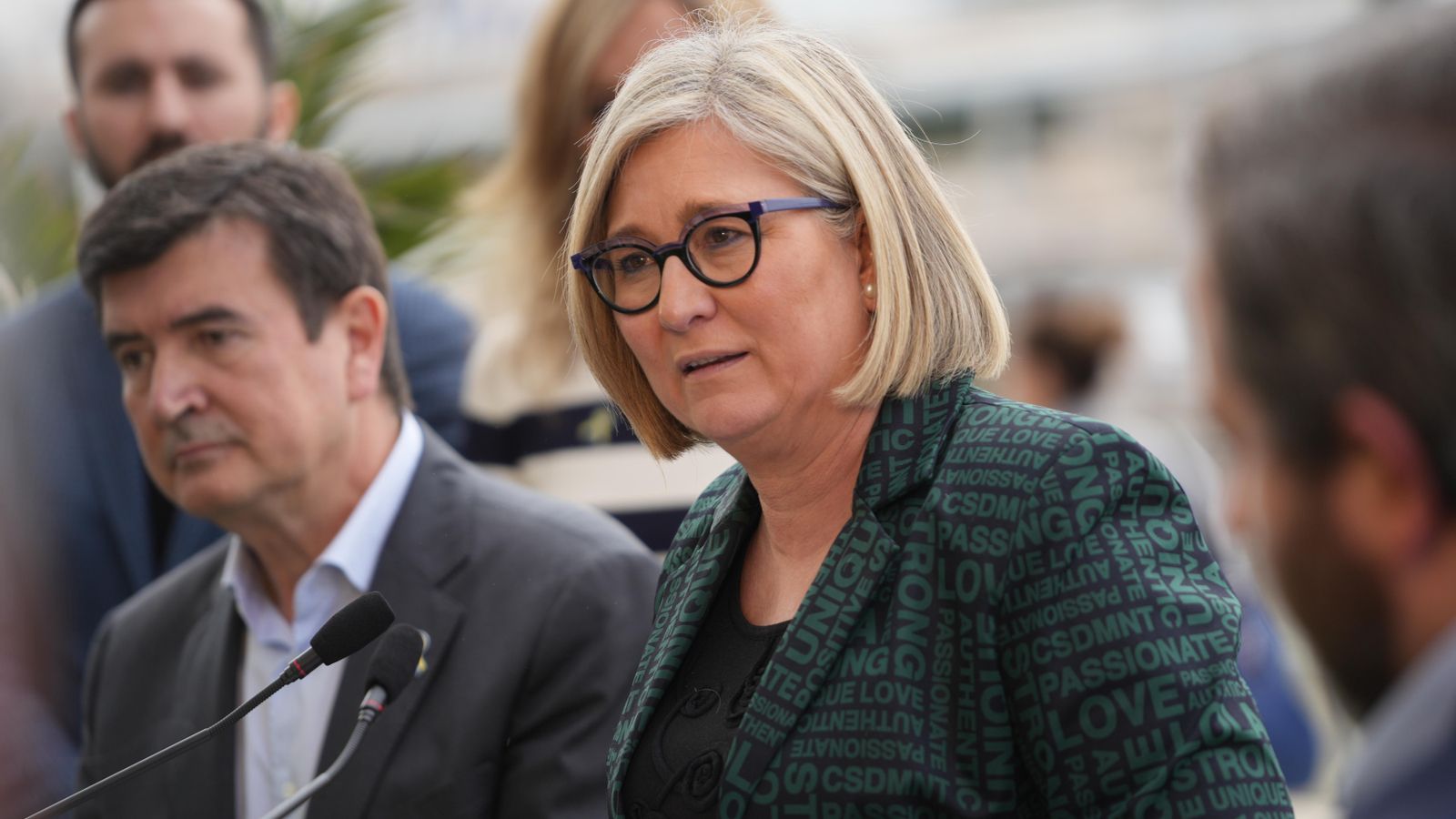 La candidata de Ciutadans a la presidència de la Generalitat, Mamen Peris, en una imatge d'arxiu